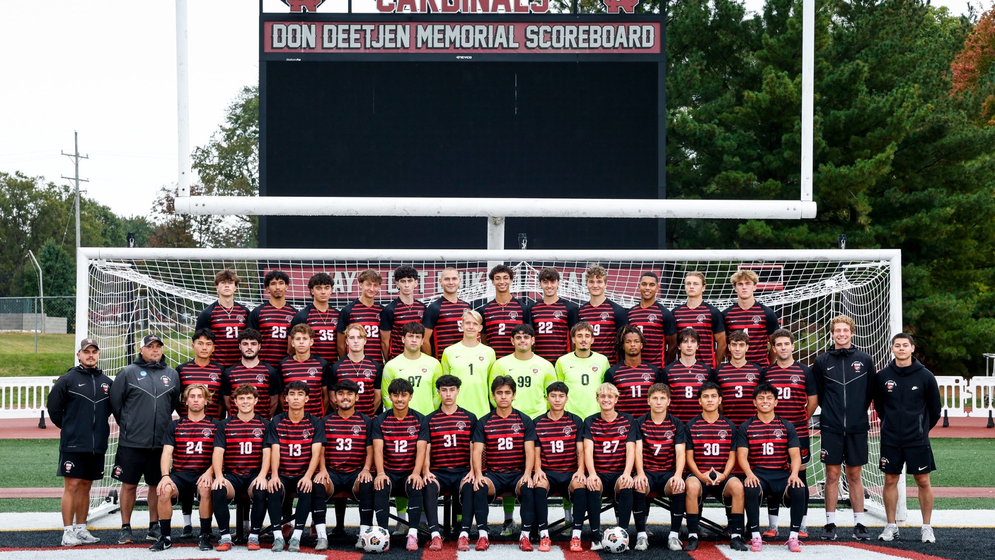 North Central College Men's Soccer 2025 Team Photo