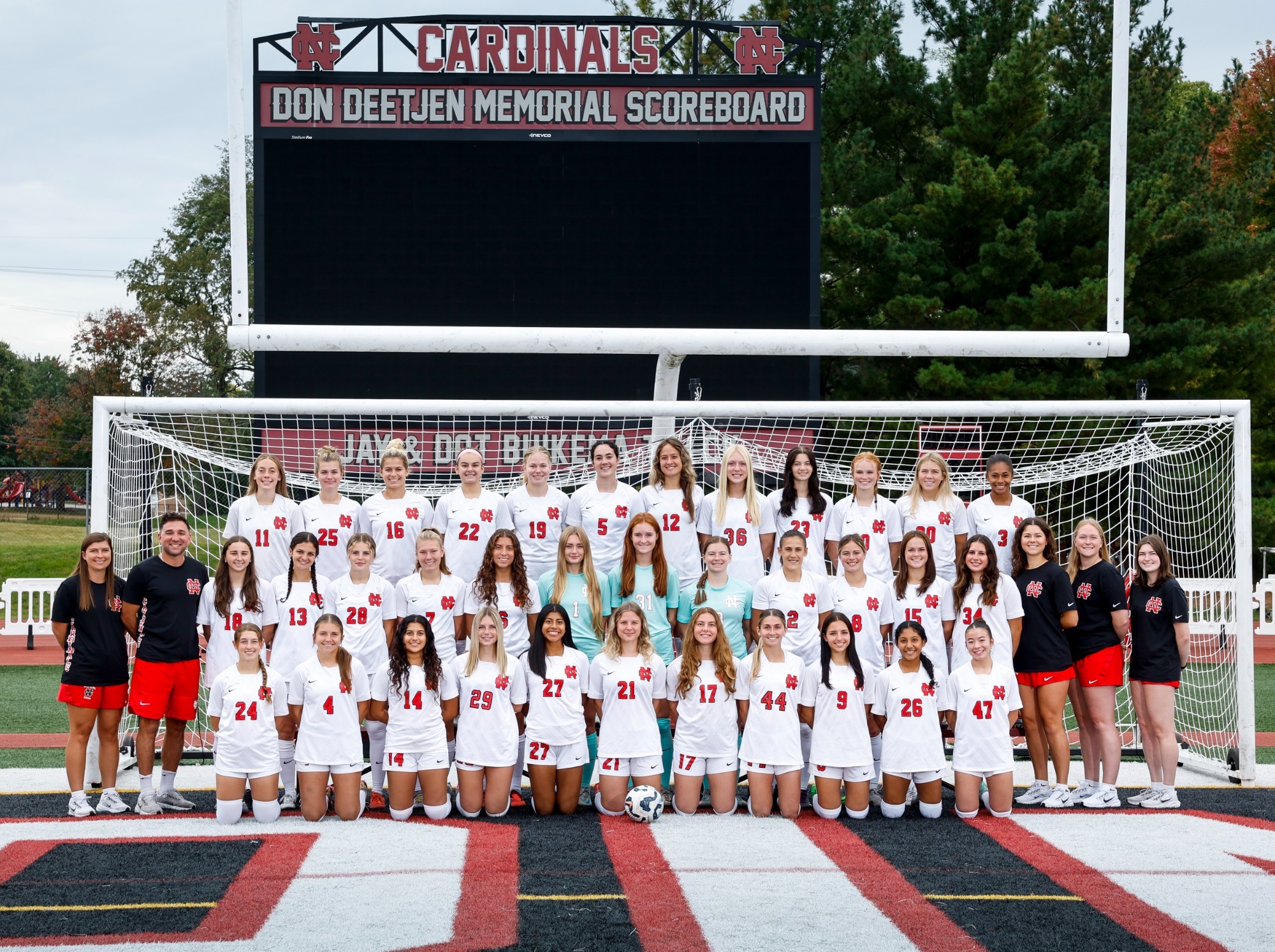 2025 Women's Soccer Team Photo