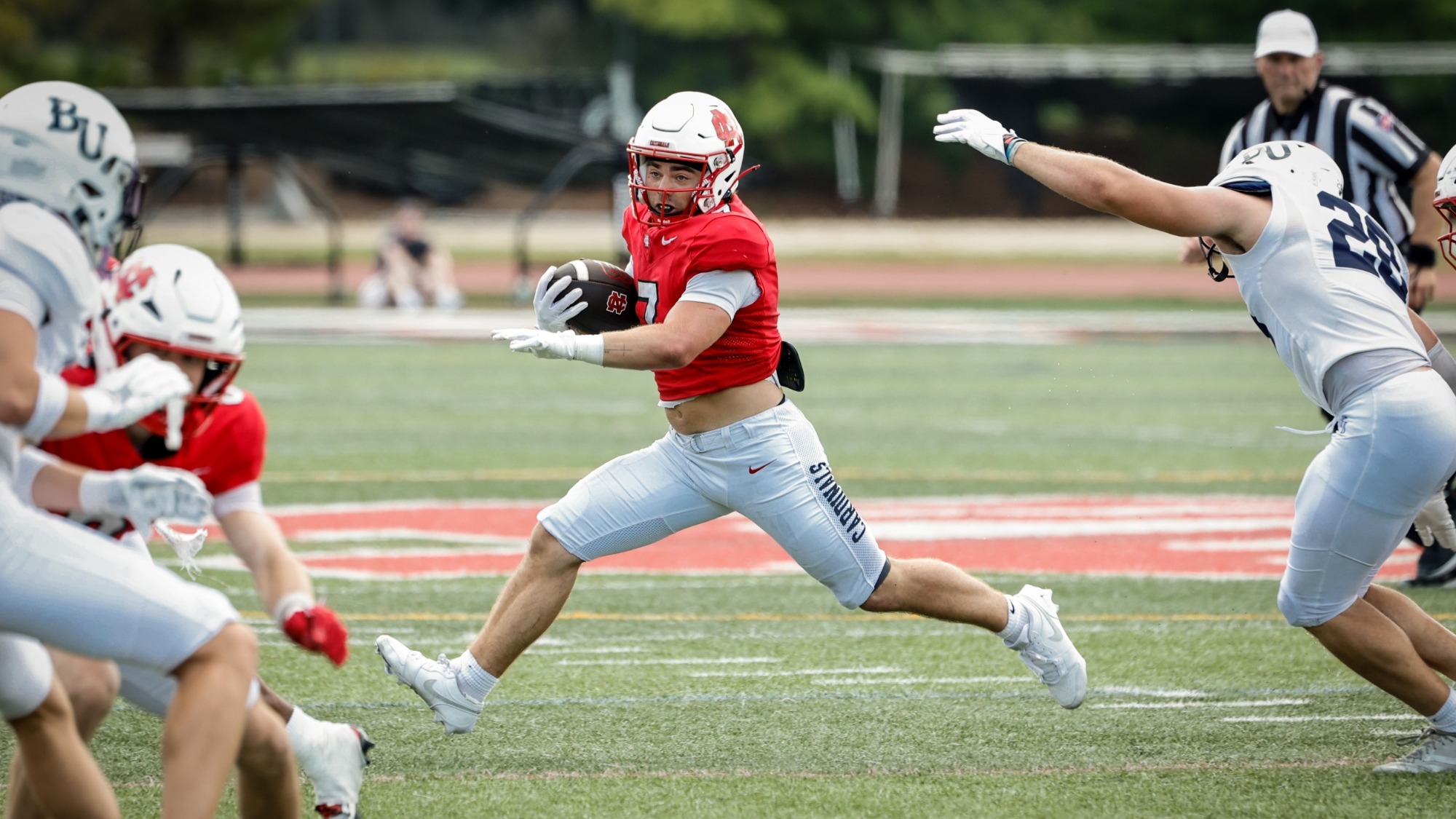 Duke Guenther running the ball vs Bethel