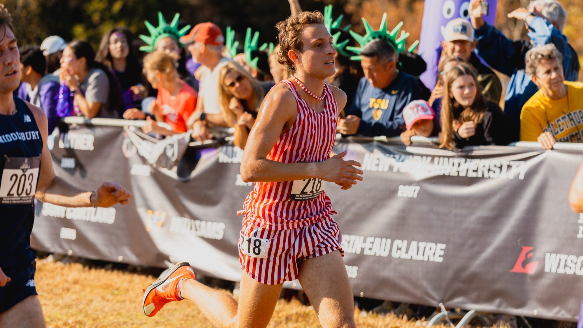 Ari Elmayan races home stretch of NCAA Cross Country Nationals 2025