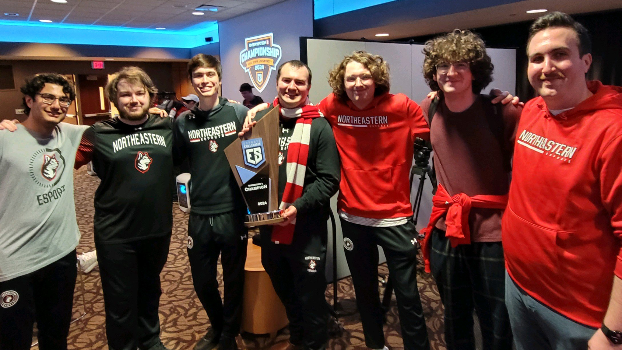 Northeastern Varsity Overwatch wins the 2024 ESC Championship