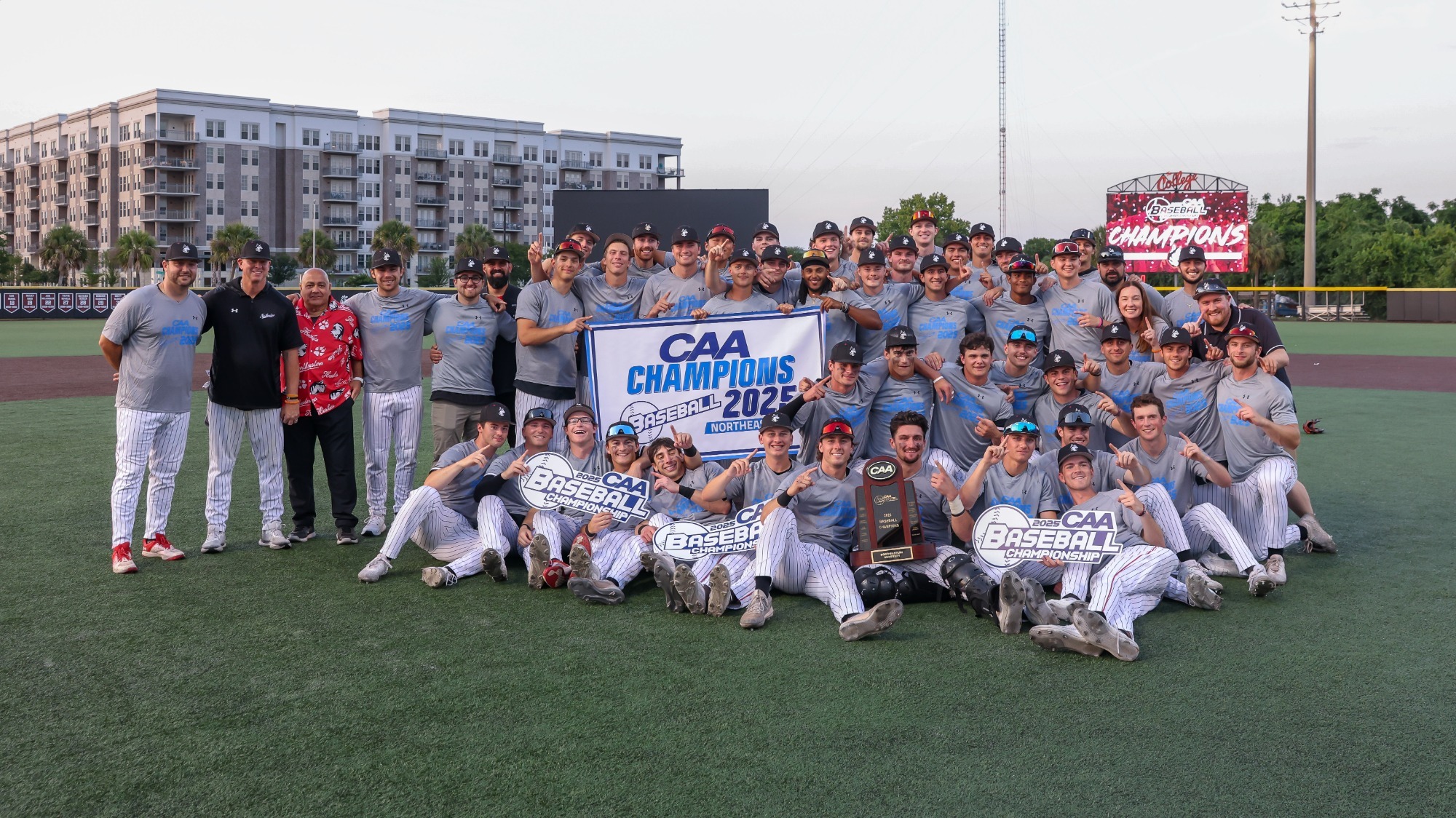Northeastern Baseball CAA Champions