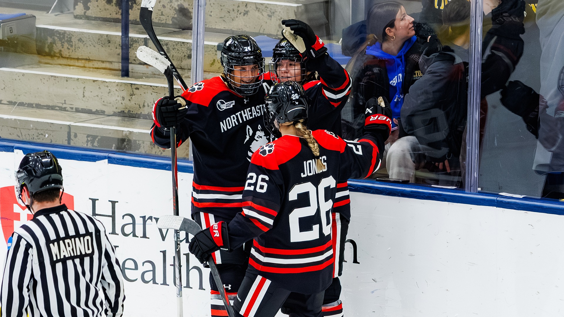 UNH Women’s Hockey plays Northeastern University on January 17, 2026 at the Whittemore Center Arena in Durham, NH.