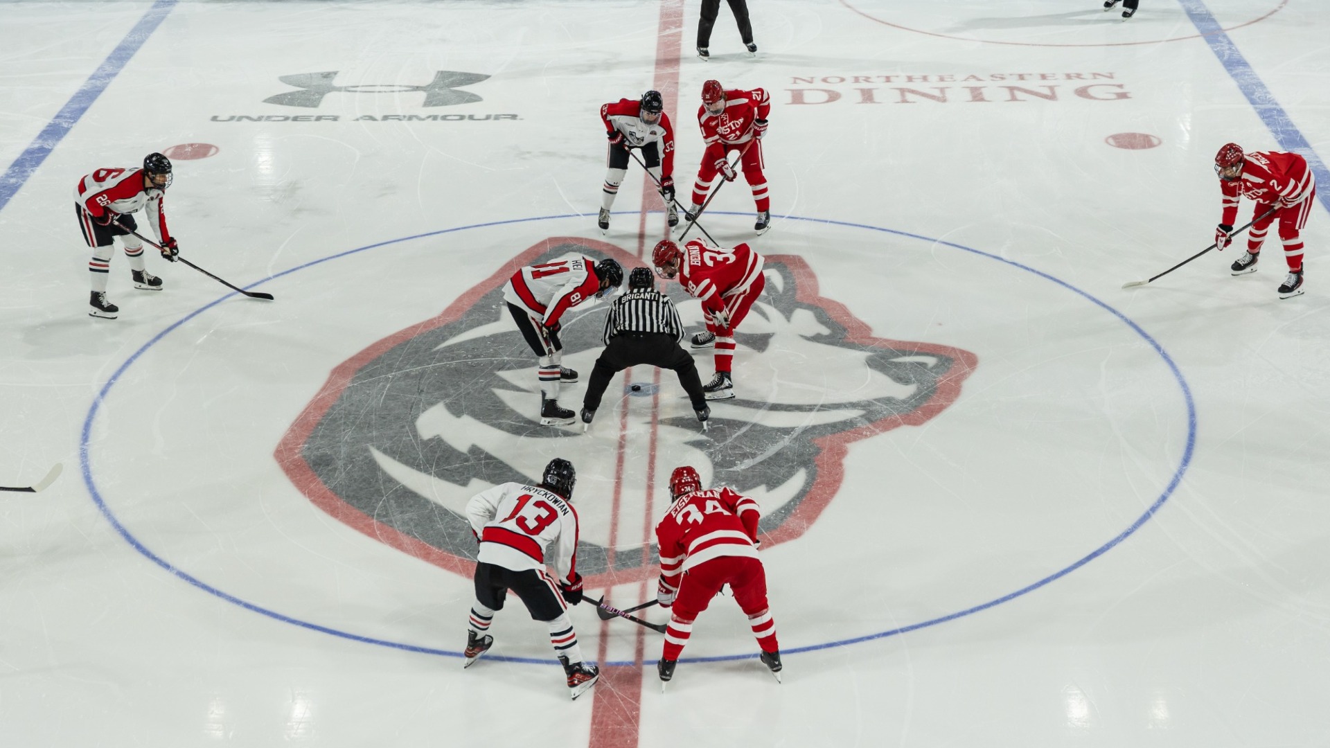 MHKY faceoff vs BU