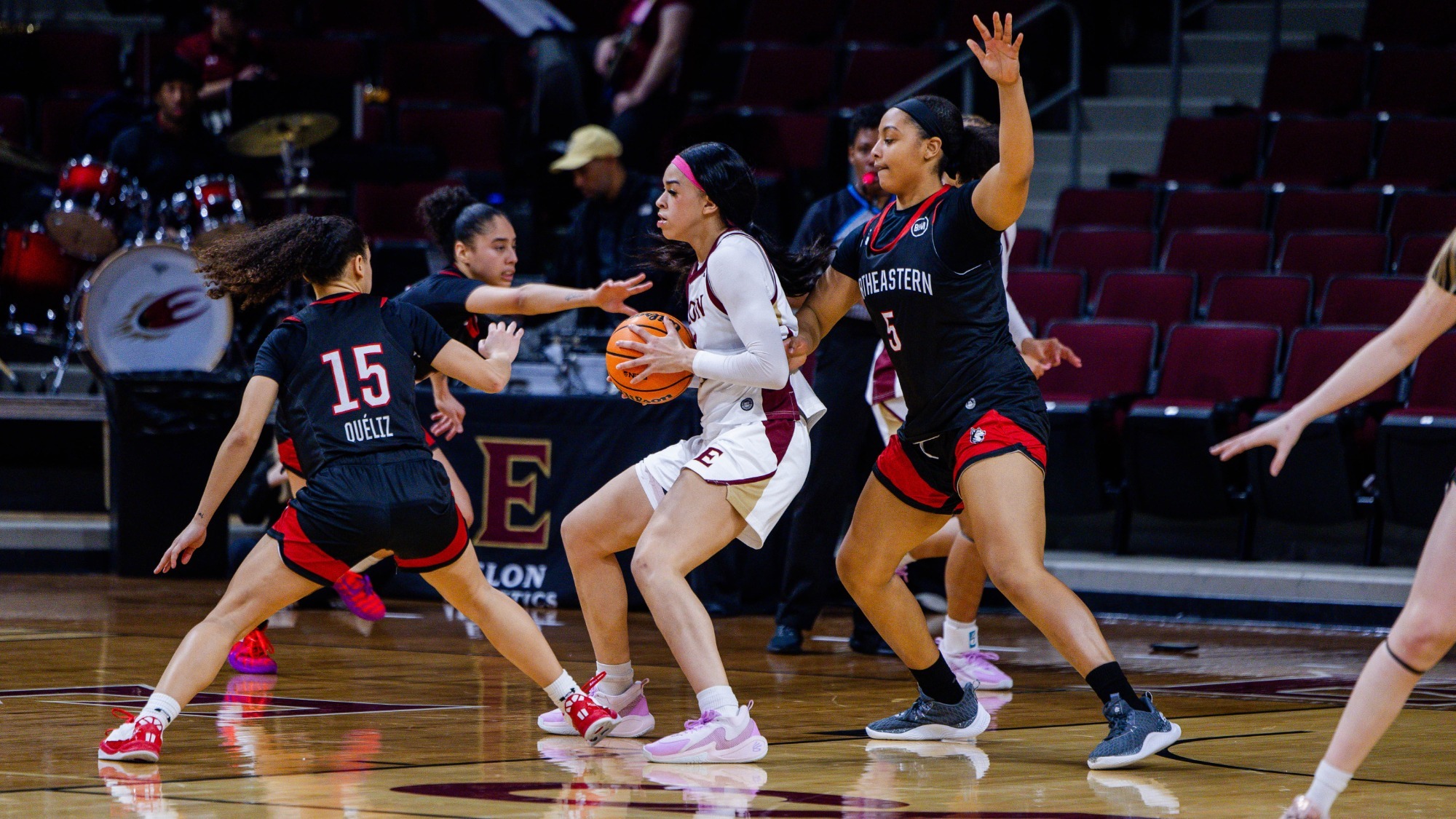Northeastern women's basketball at Elon