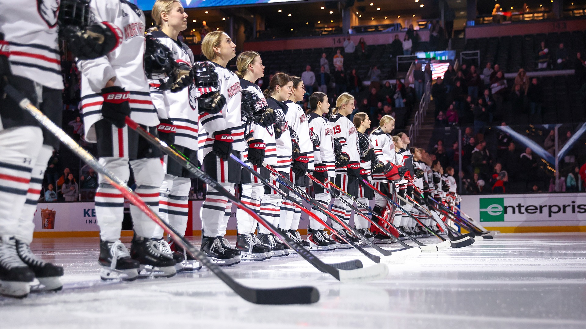 Women's Hockey Anthem Line Up