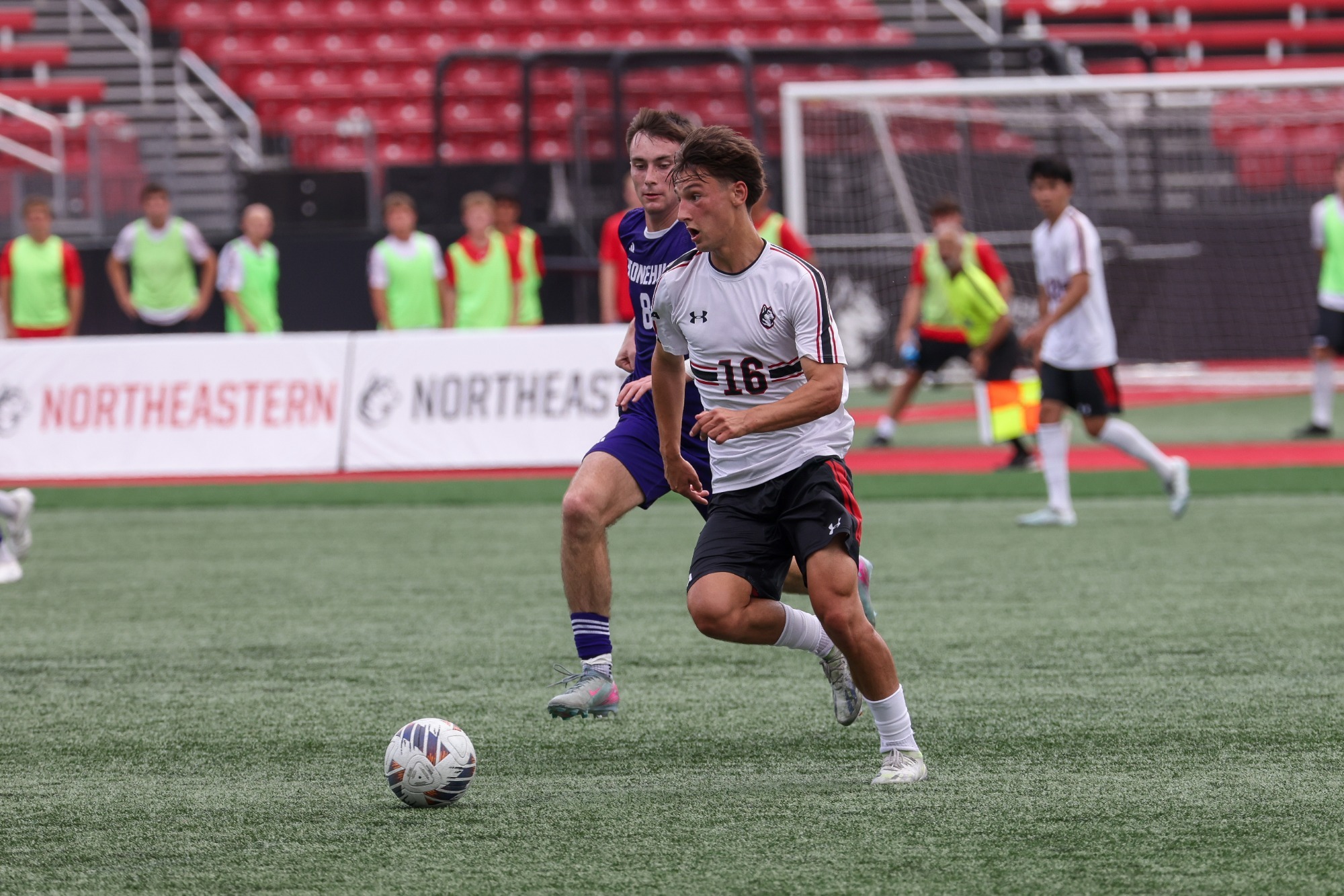 Koç Notches Two, Elmblad Stops Nine, Huskies Blank Crusaders In Shutout Win 