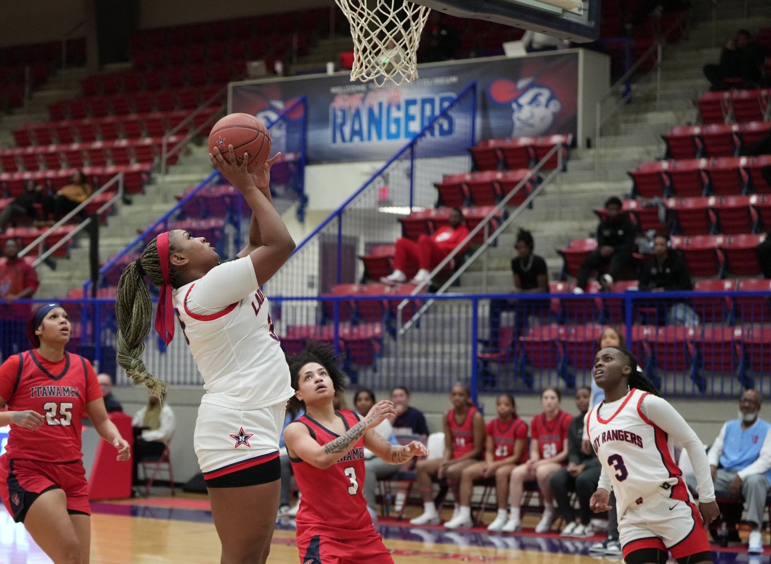 Story led the Rangers with a career-high 26 points.