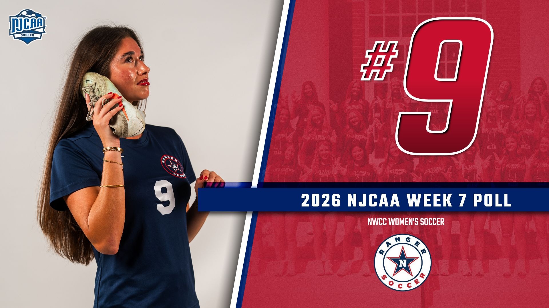Week seven women's soccer rankings