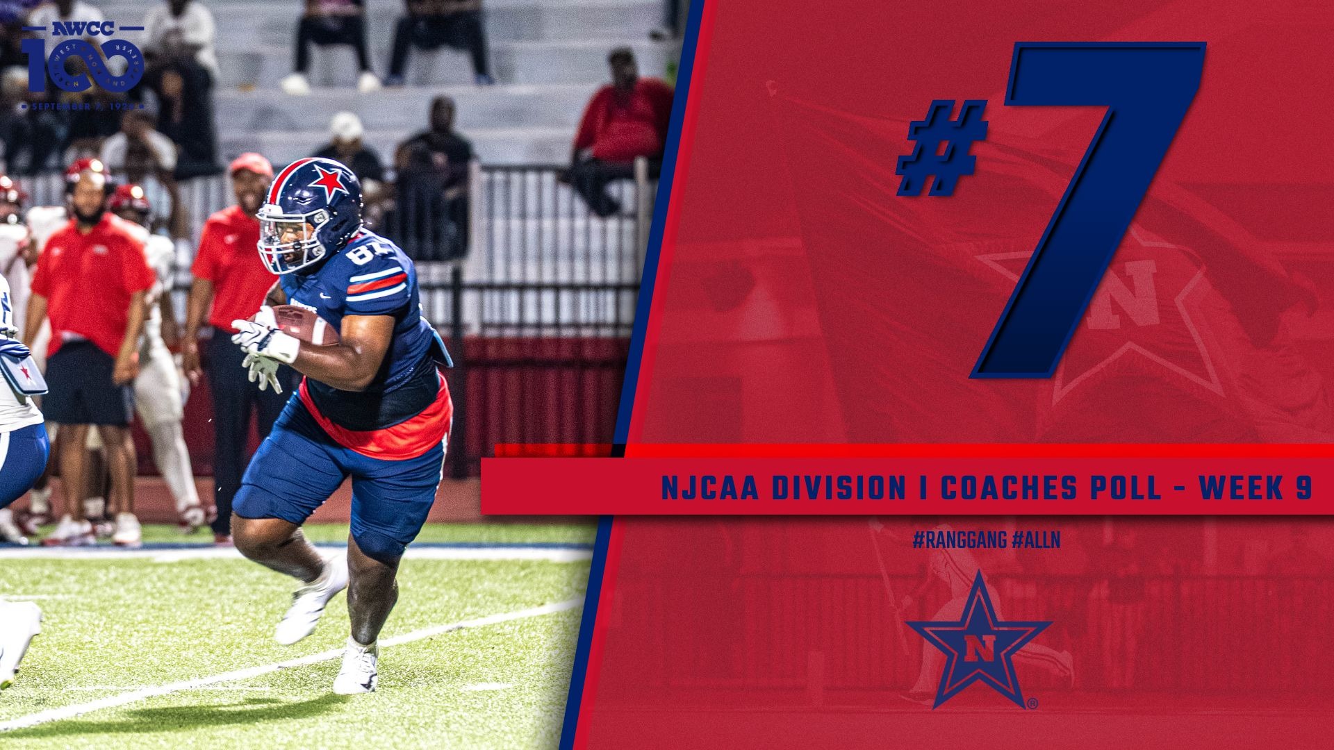 Football Week Nine Rankings release
