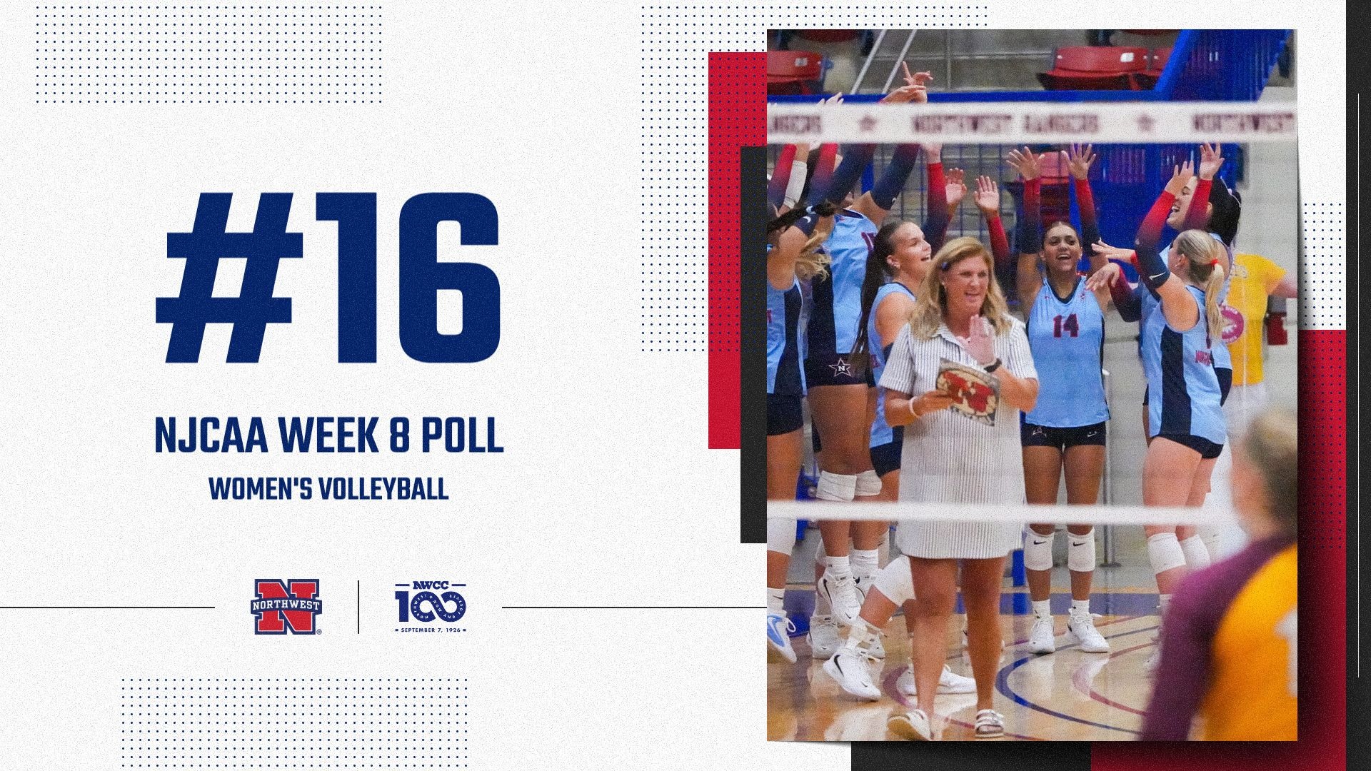 Volleyball improves to 16th in Week 8 polls