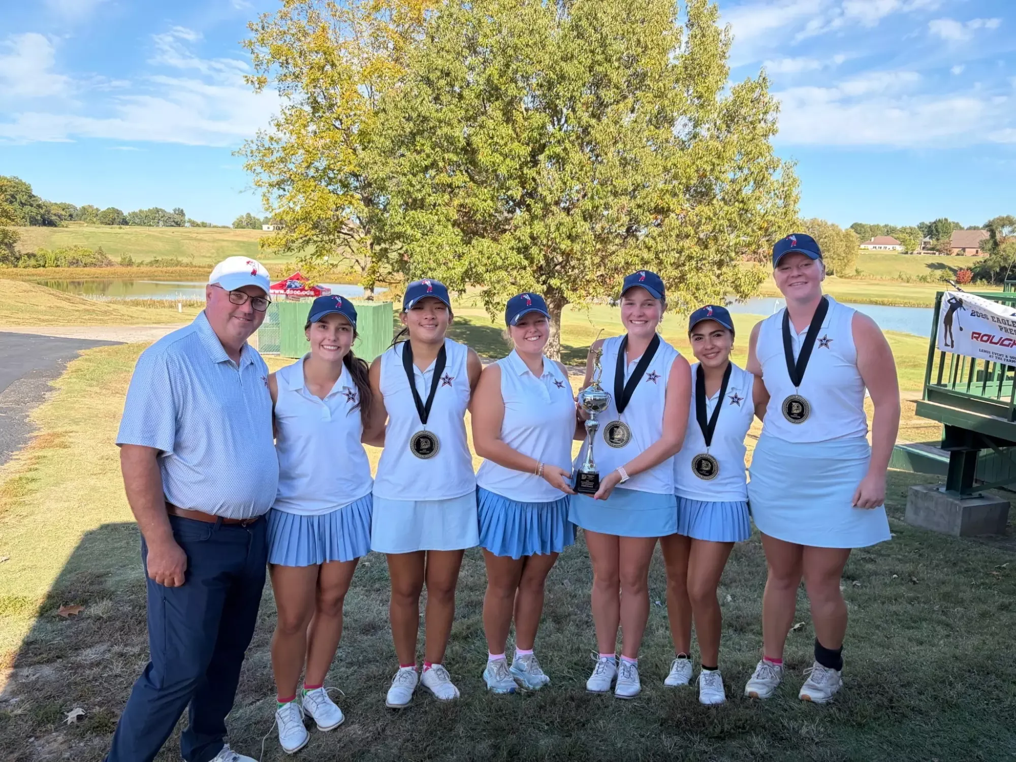 Women's Golf DSCC Eagles Invitational Champions
