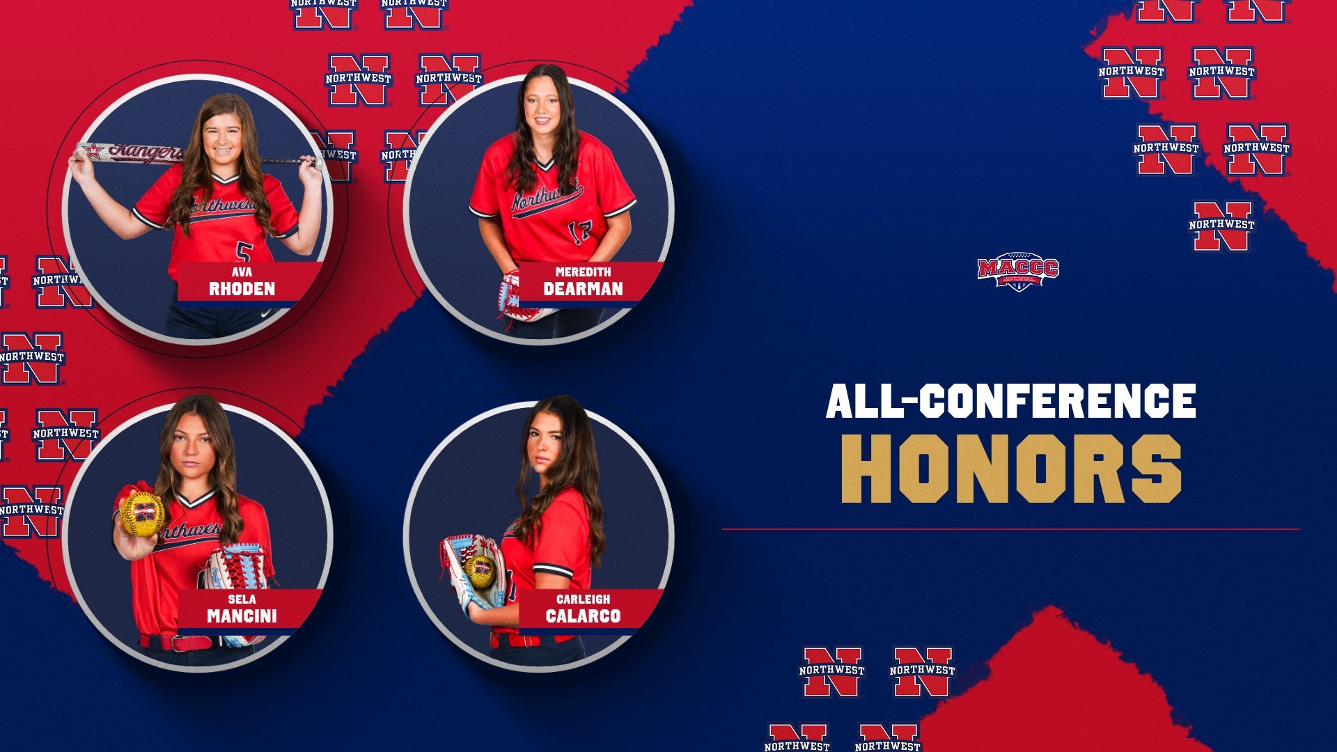 All-Conference awards graphic 2026