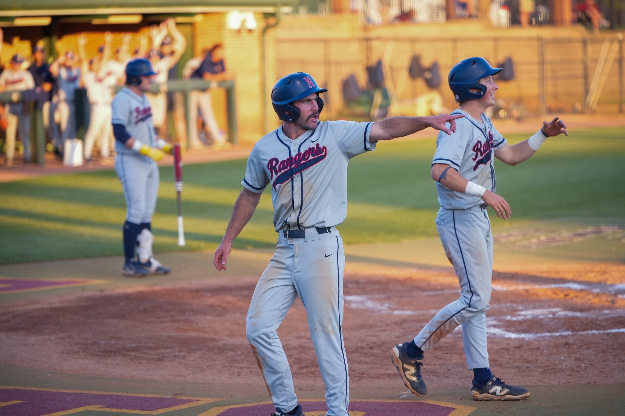 Gillentine and Snopek celebrate scoring runs 2026