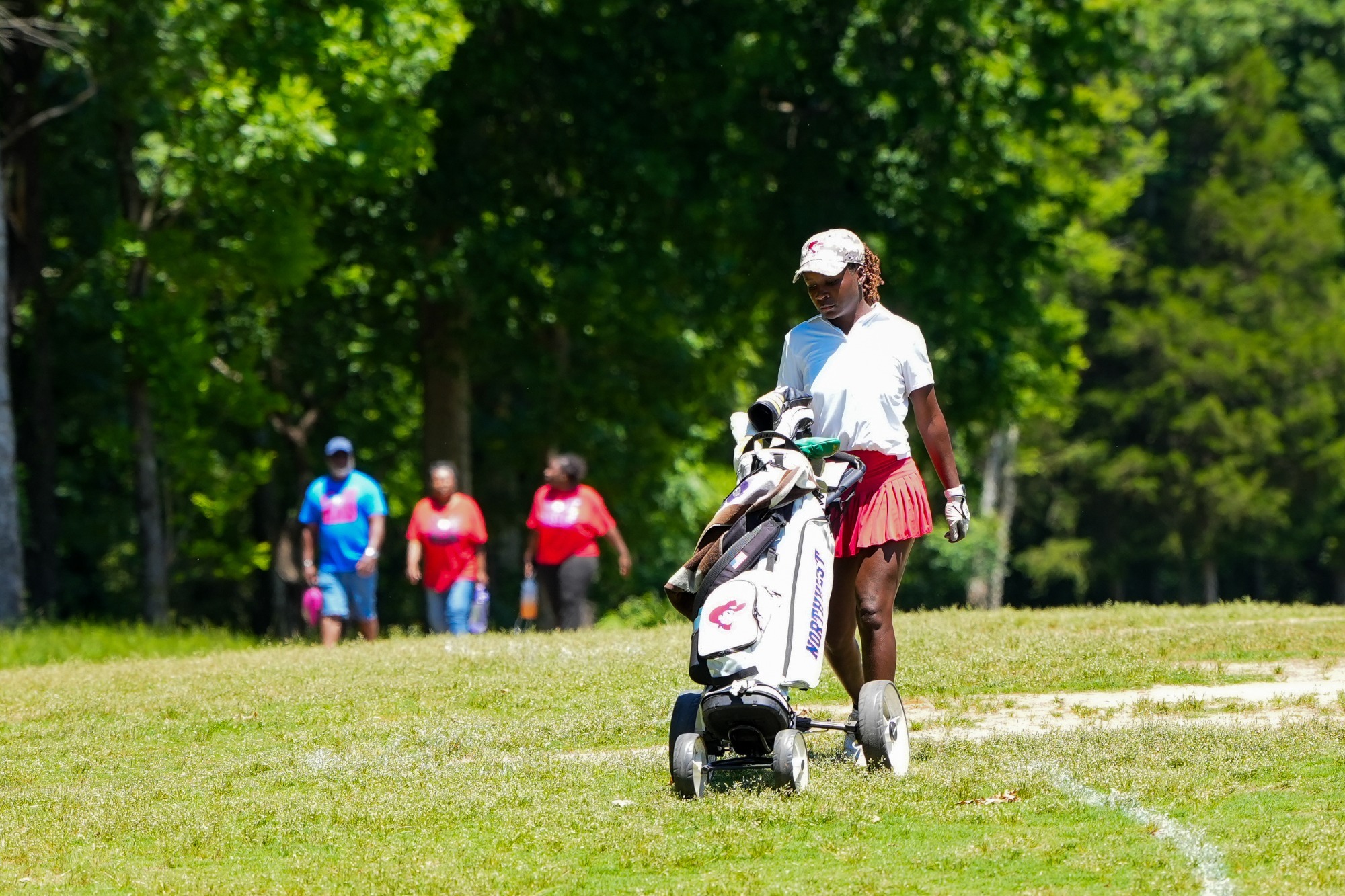Davis at Nationals with family behind 2026
