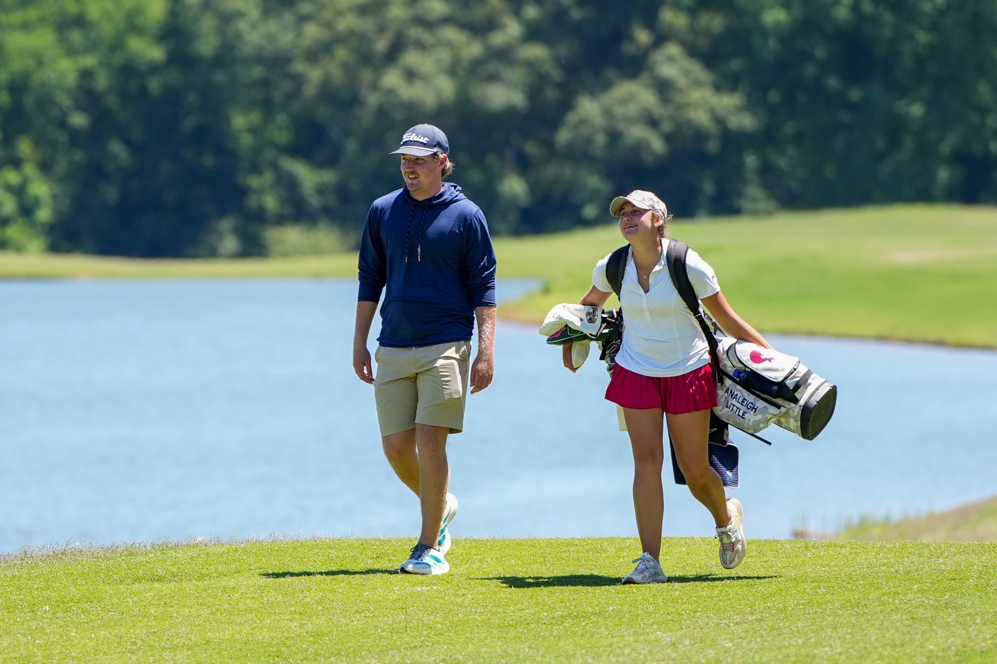 Little and coach at the NJCAA National Tournament 26