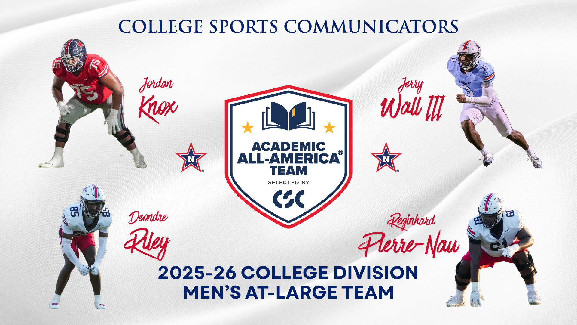 2026 CSC Men's At-Large Team Graphic