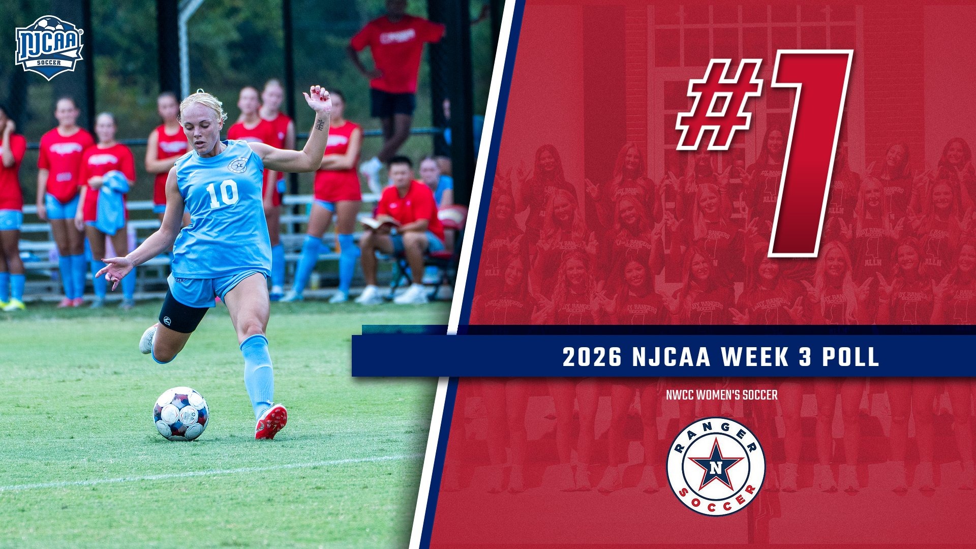 women's soccer week 3 poll