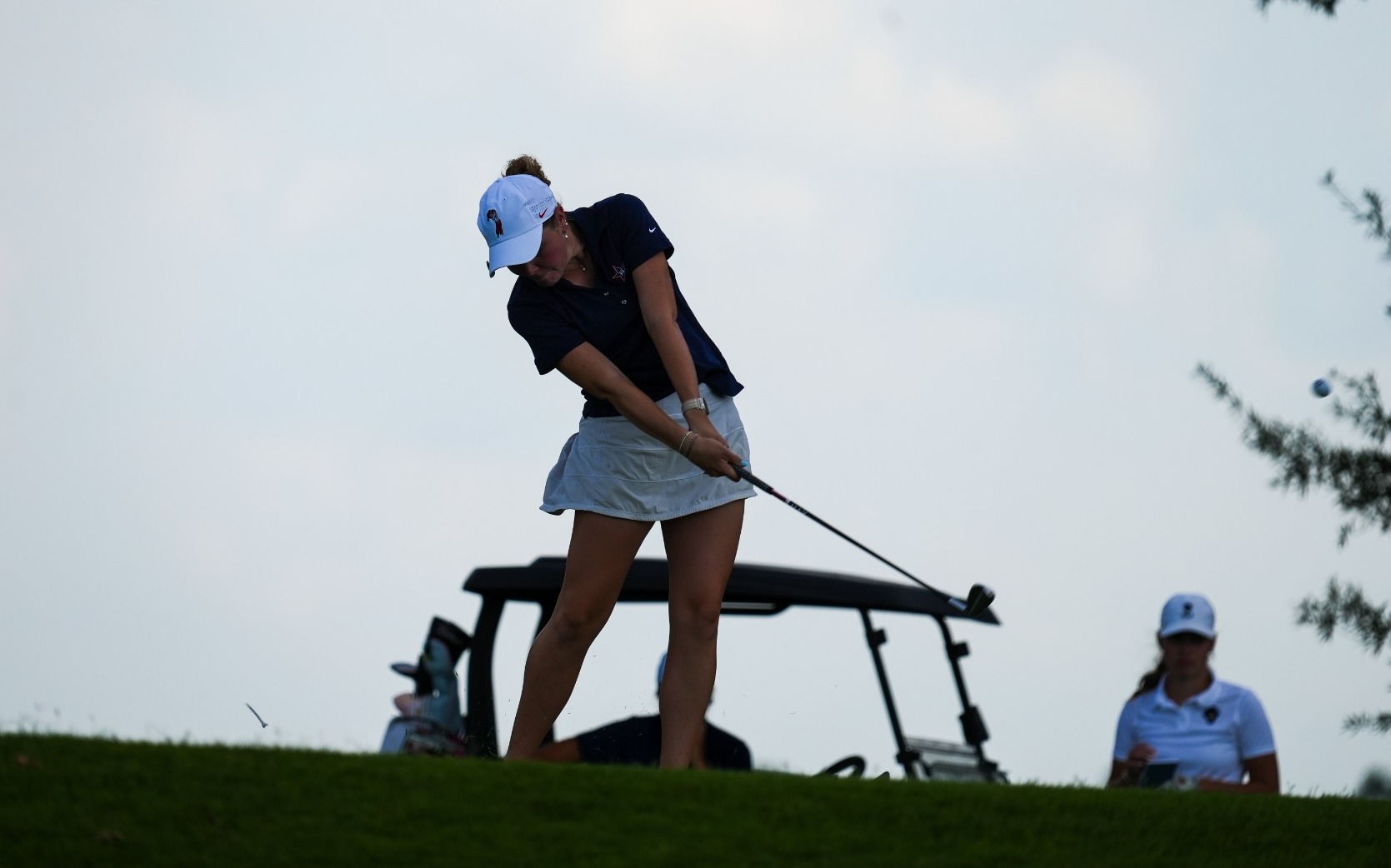 A Northwest golfer tees off at their home invitational