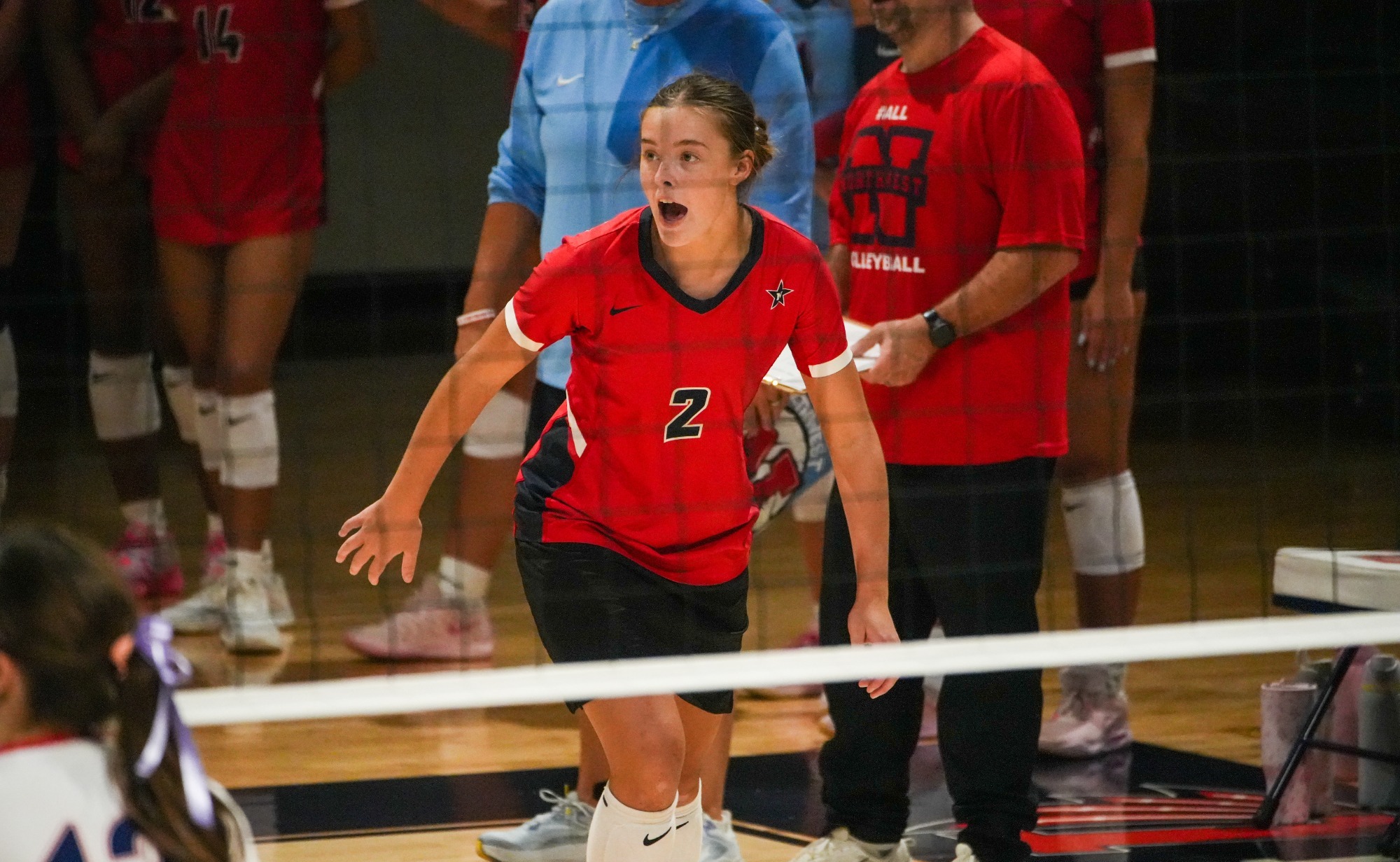Valerie Hurdle in action against Dyersburg State