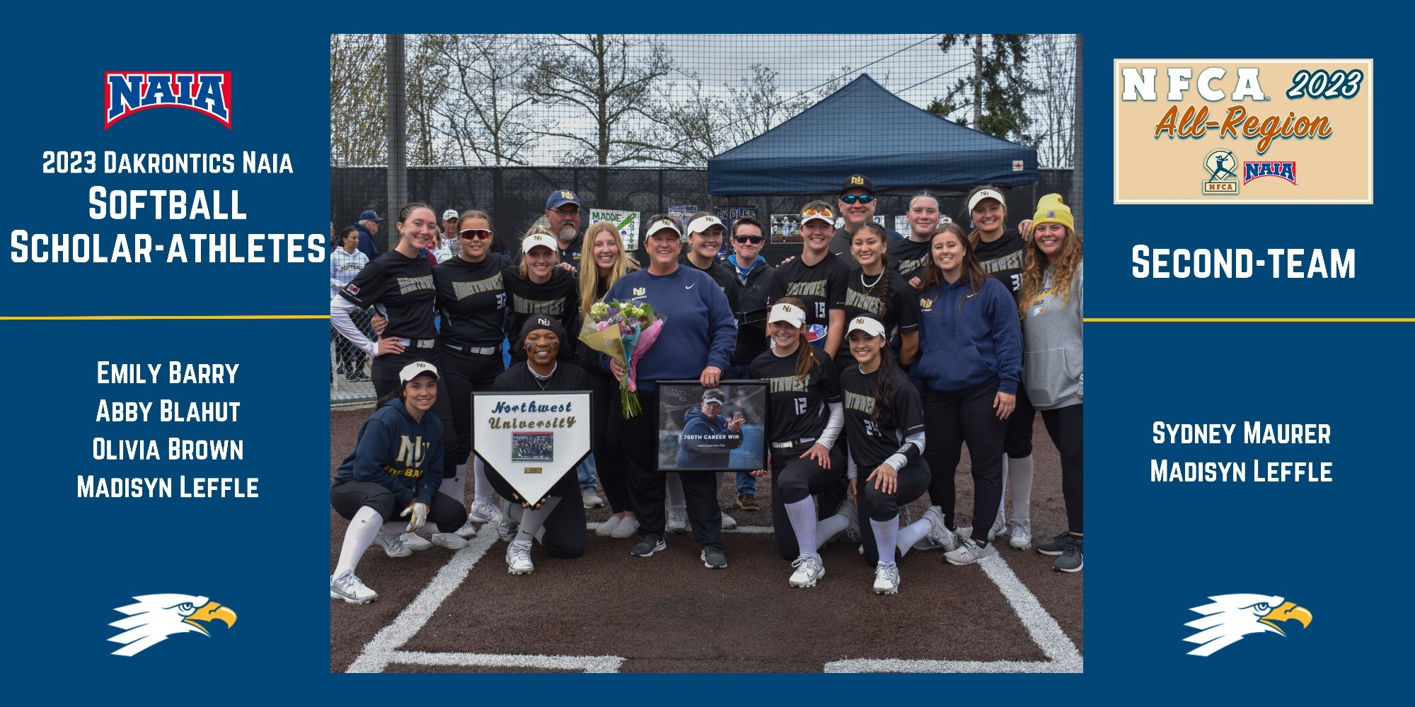 2023 NU Softball Team