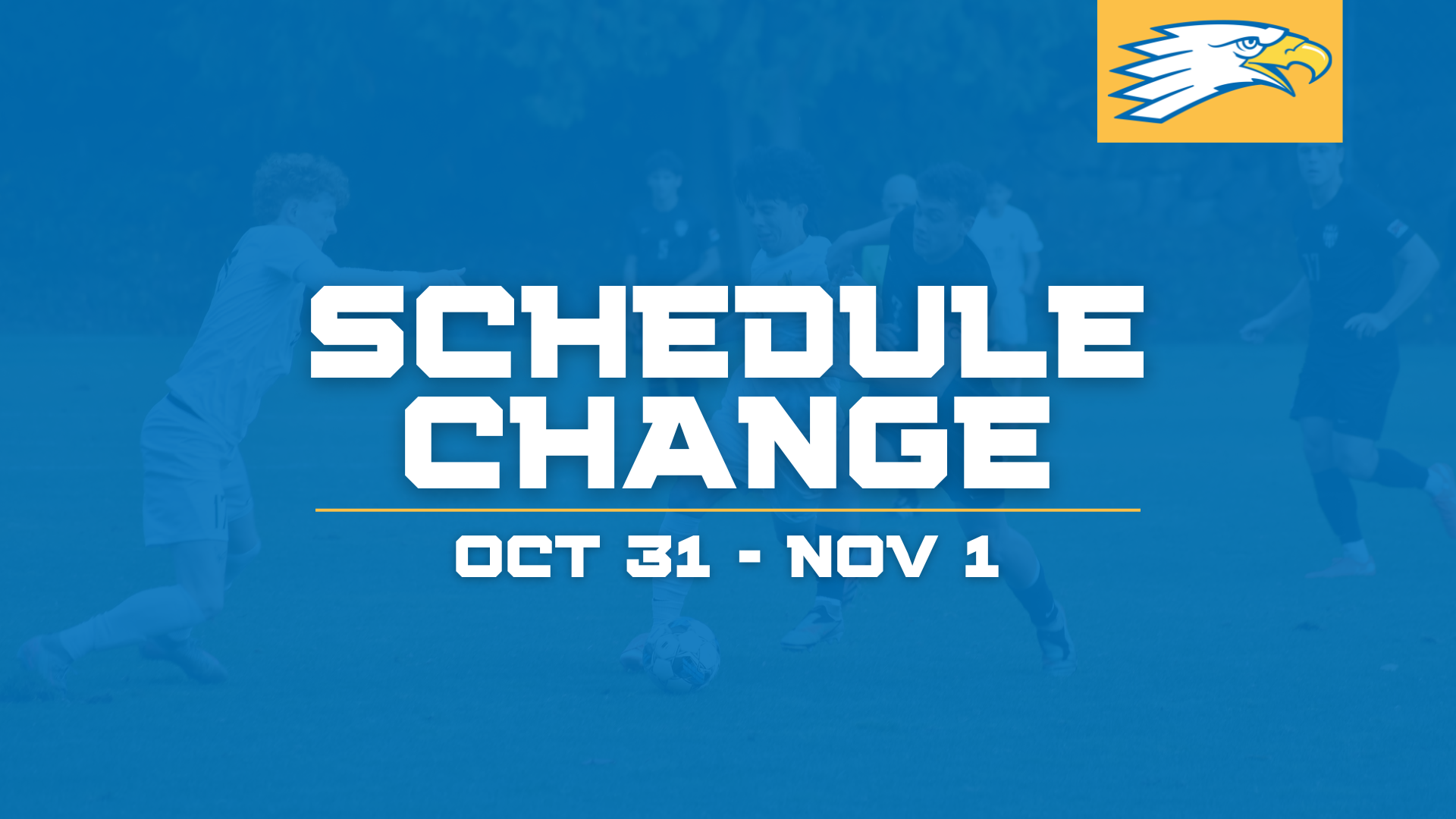 Schedule change