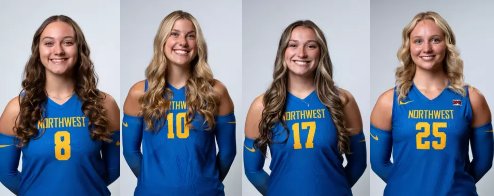 Ellie Van Berkum, Morgan Harter, Aubree Dees, Kalli Budge