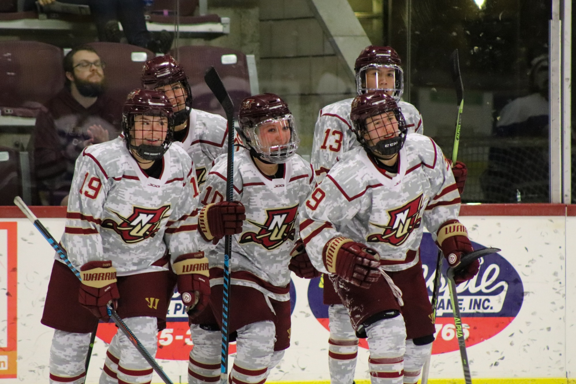 Women's Ice Hockey Cadets Keep Rolling with Victory Over Castleton