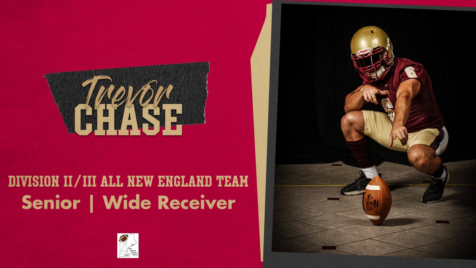 Football Chase Earns Spot on All New England Team Norwich University