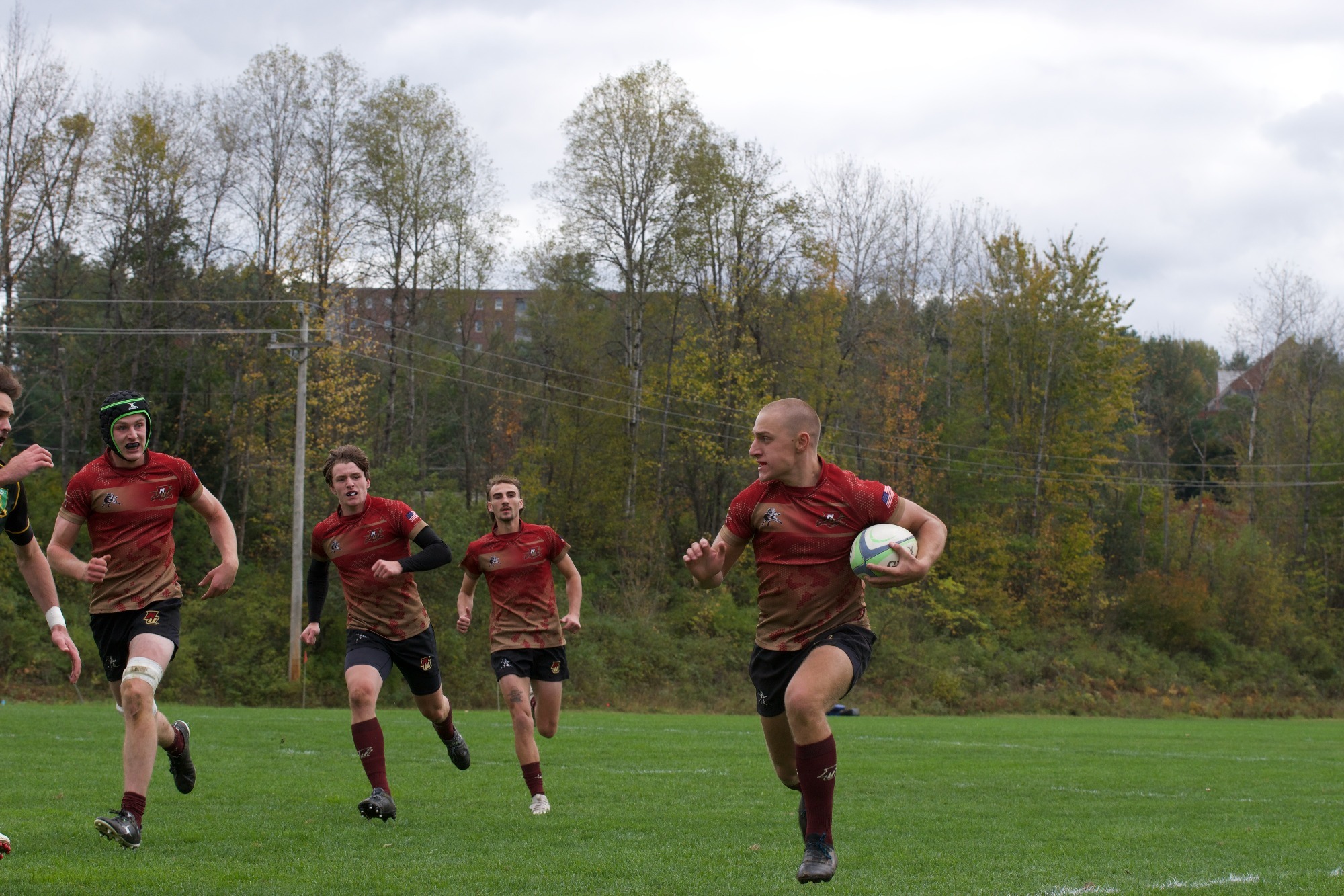 Men's Rugby Cadets Fly by Falcons with Offensive Barrage Norwich