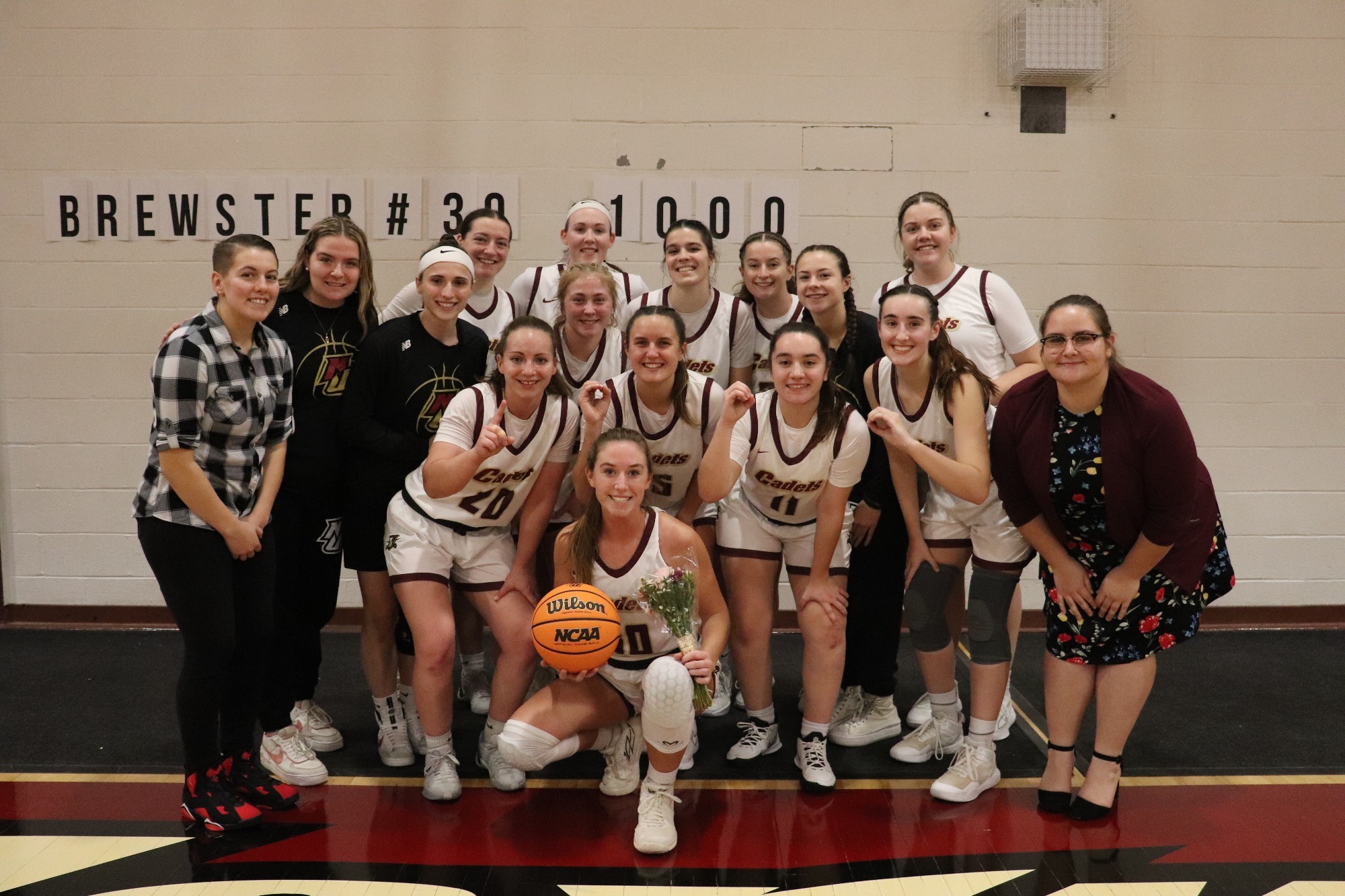 Women's Basketball Brewster nets 1,000th career point, explosive first
