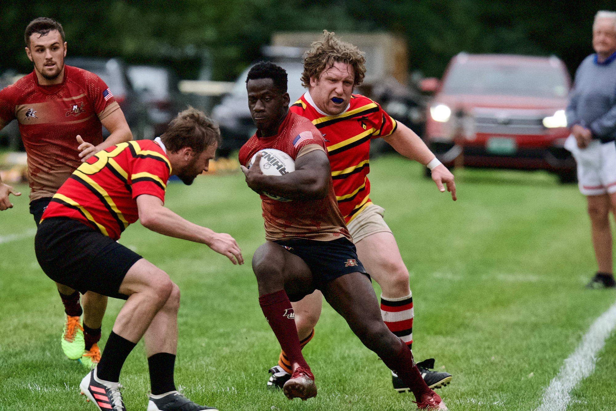 Men's Rugby Cadets Sail Past Coast Guard in NEWCRC Opener Norwich