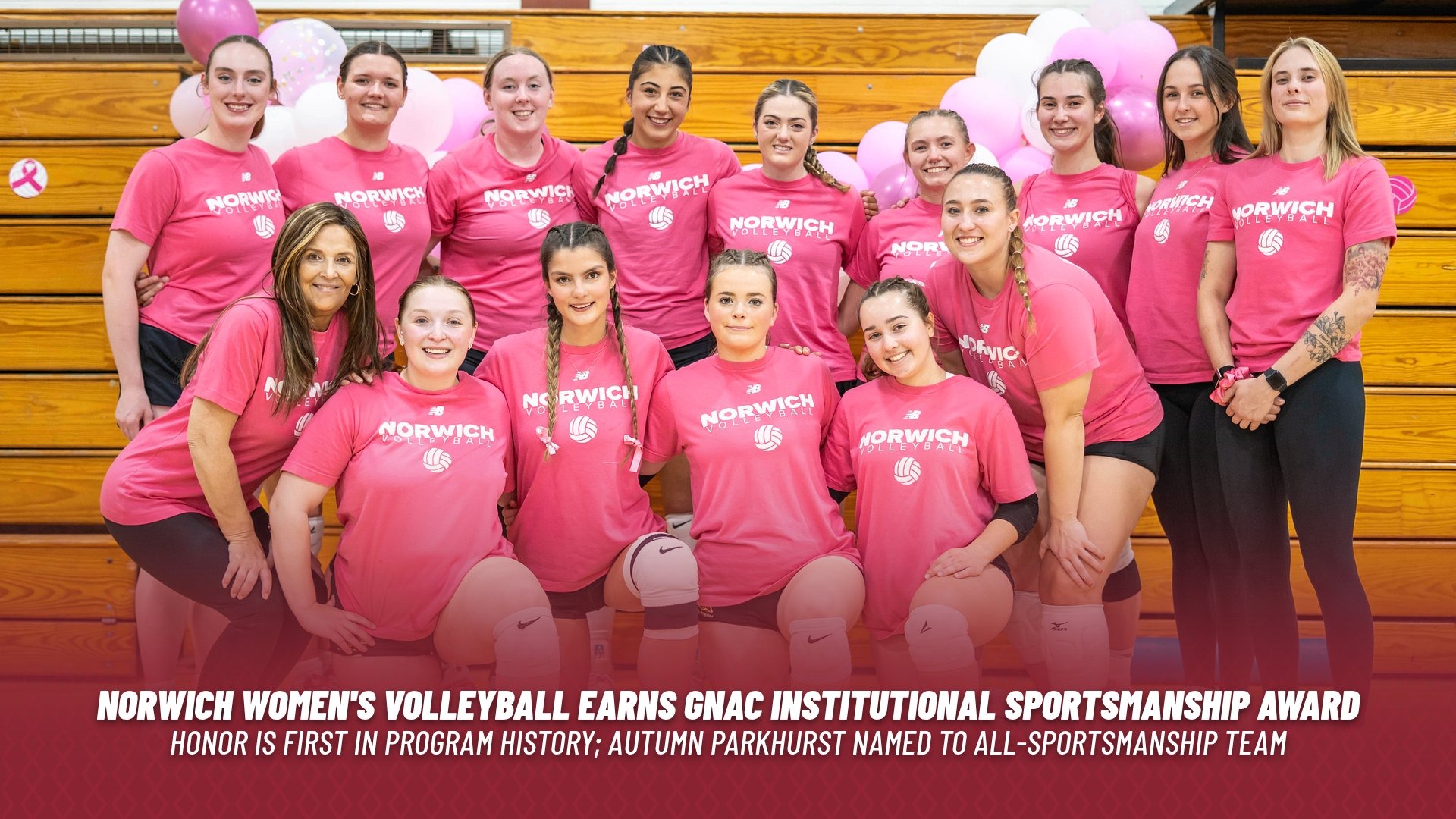 2025 WVB - Institutional Sportsmanship Award graphic