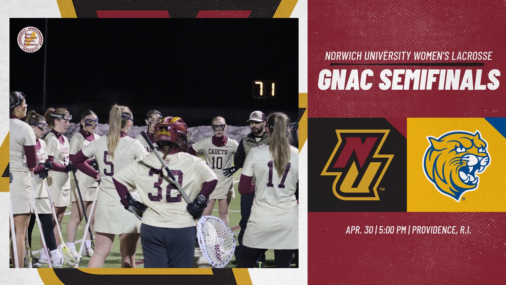 2025 GNAC Tournament - NOR vs JWU preview