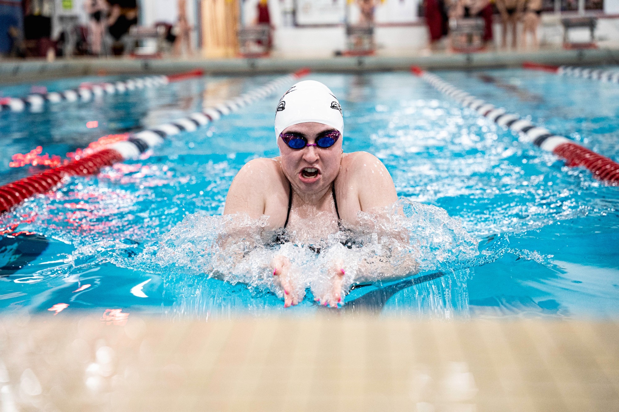 Norwich Women's Swim Team. 