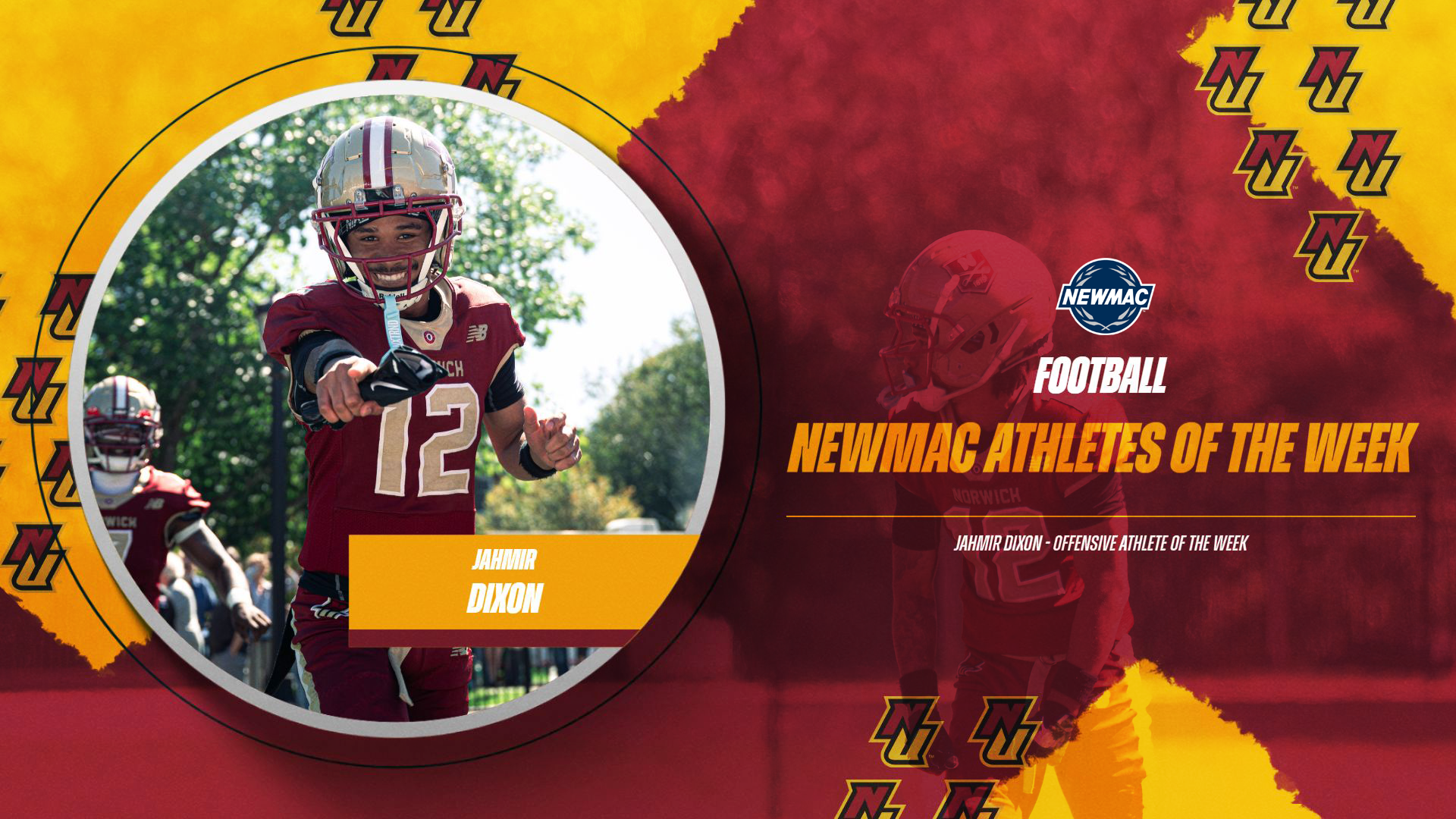 2026 FB - DIXON OFFENSIVE ATHLETE OF THE WEEK