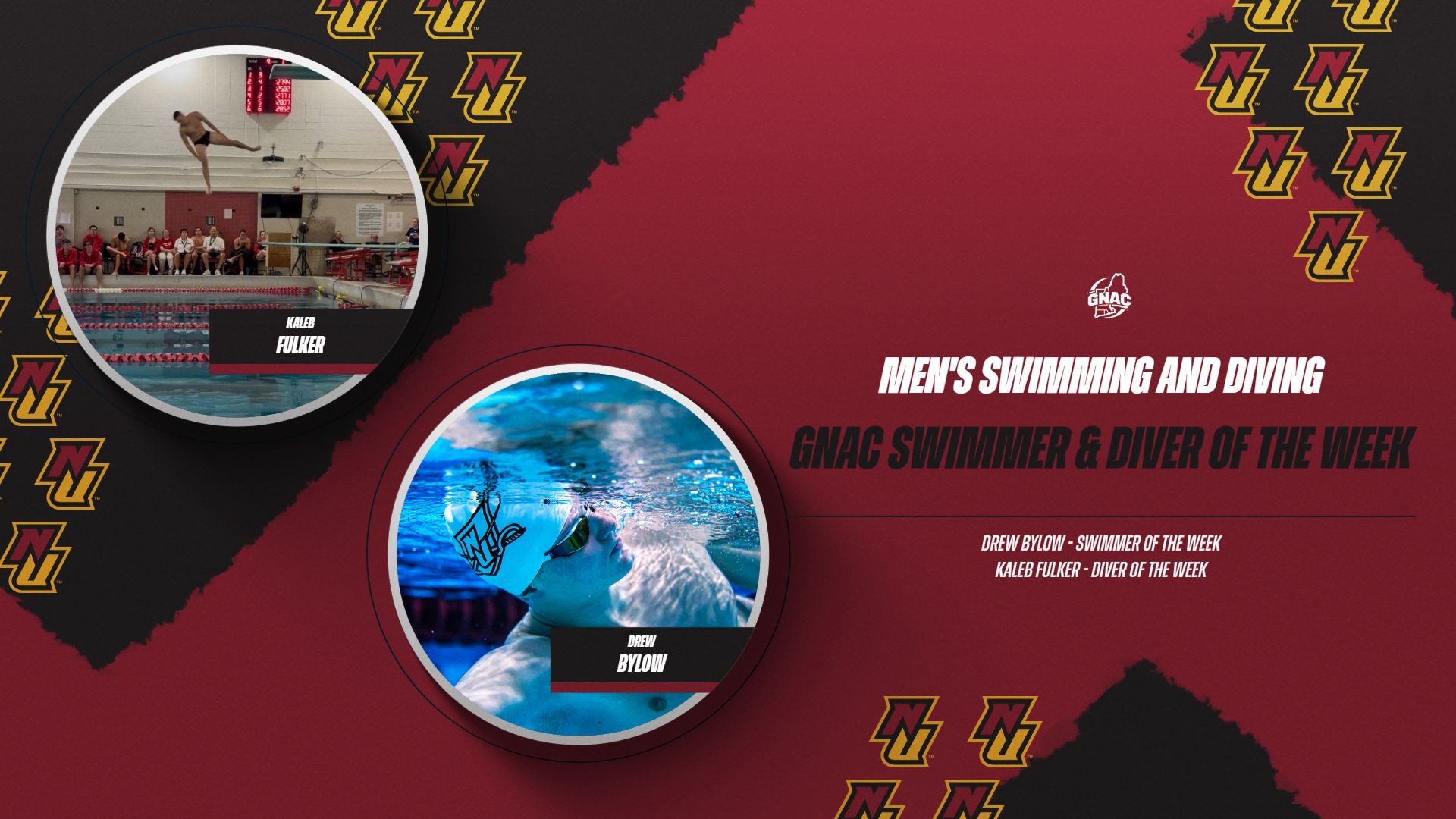 Bylow and Fulker win Swimmer and Diver of the Week.