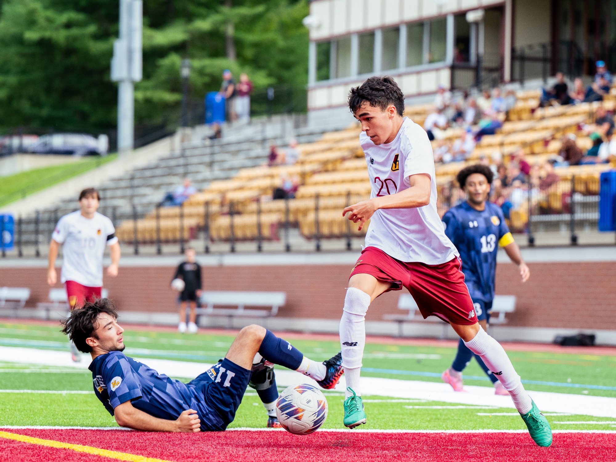Paro in the attacking third. 
