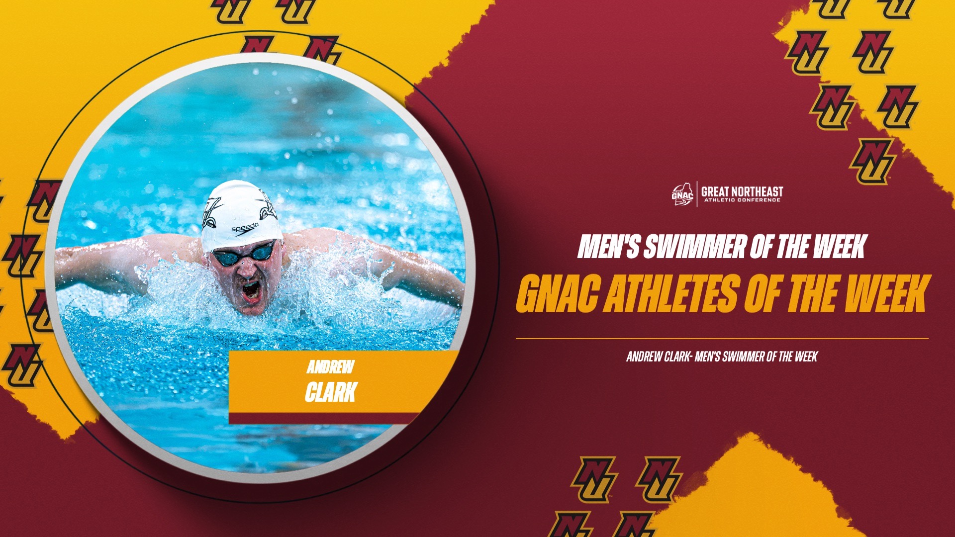 GNAC MENS SWIMMER OF THE WEEK.