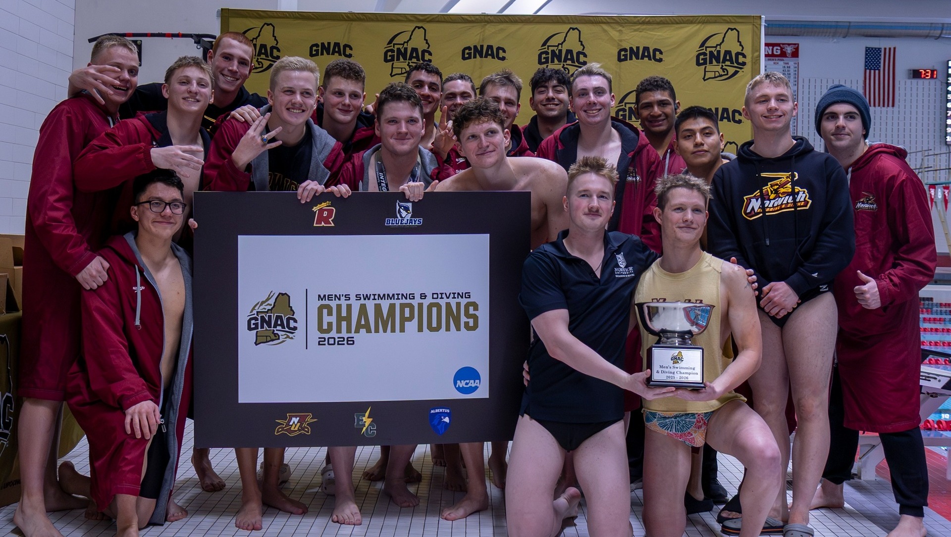 2025-26 MSWIM - GNAC Championship photo
