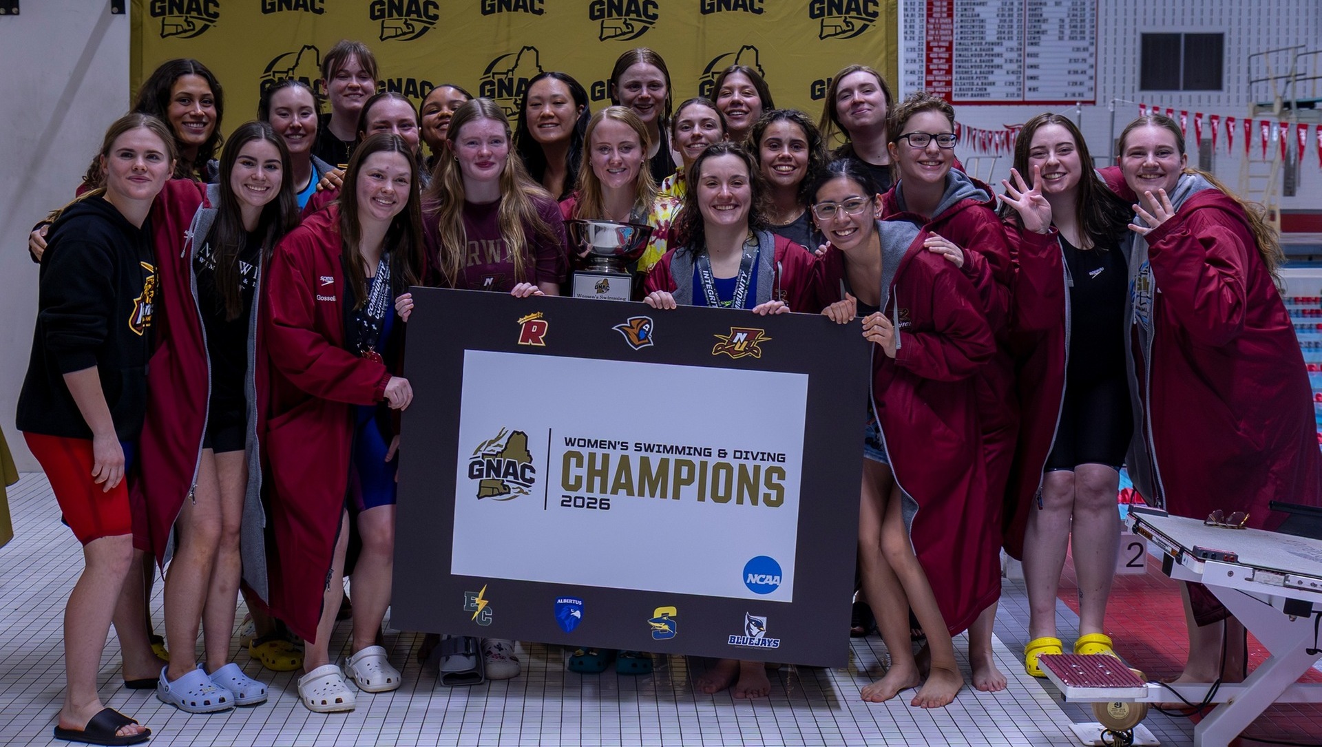 2025-26 WSWIM - GNAC Championship photo