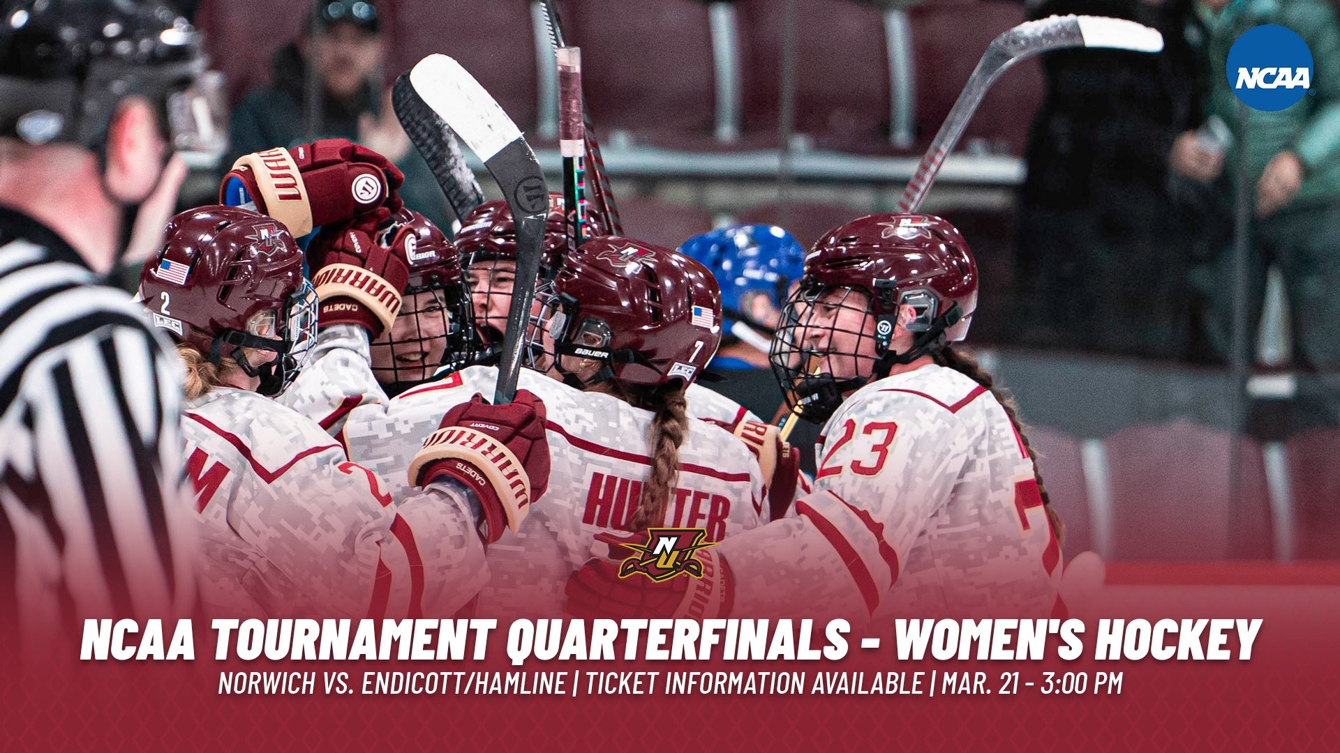2025-26 WIH - NCAA Quarterfinal ticket information