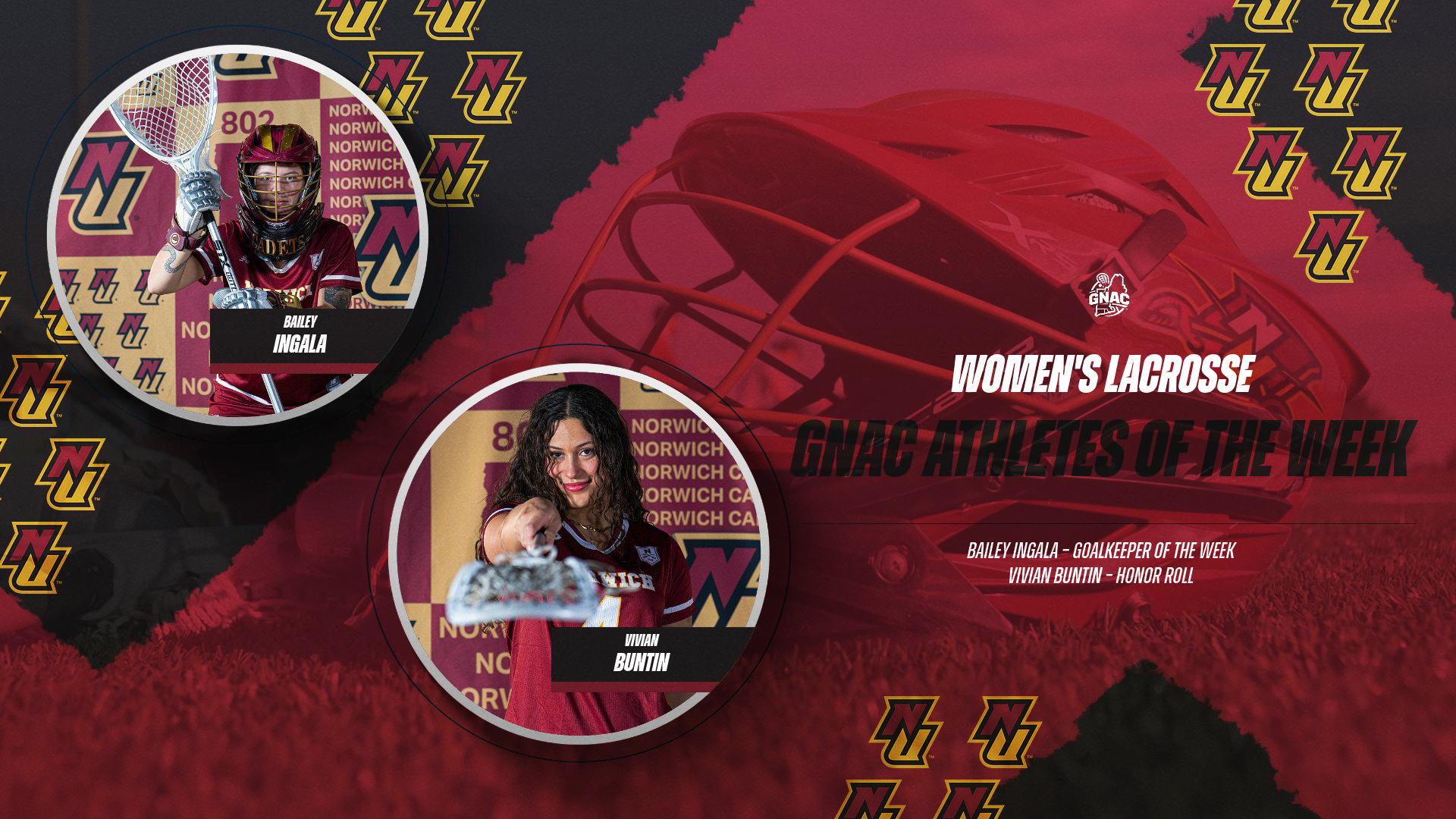 2026 WLAX - GNAC WEEK 2 AWARDS