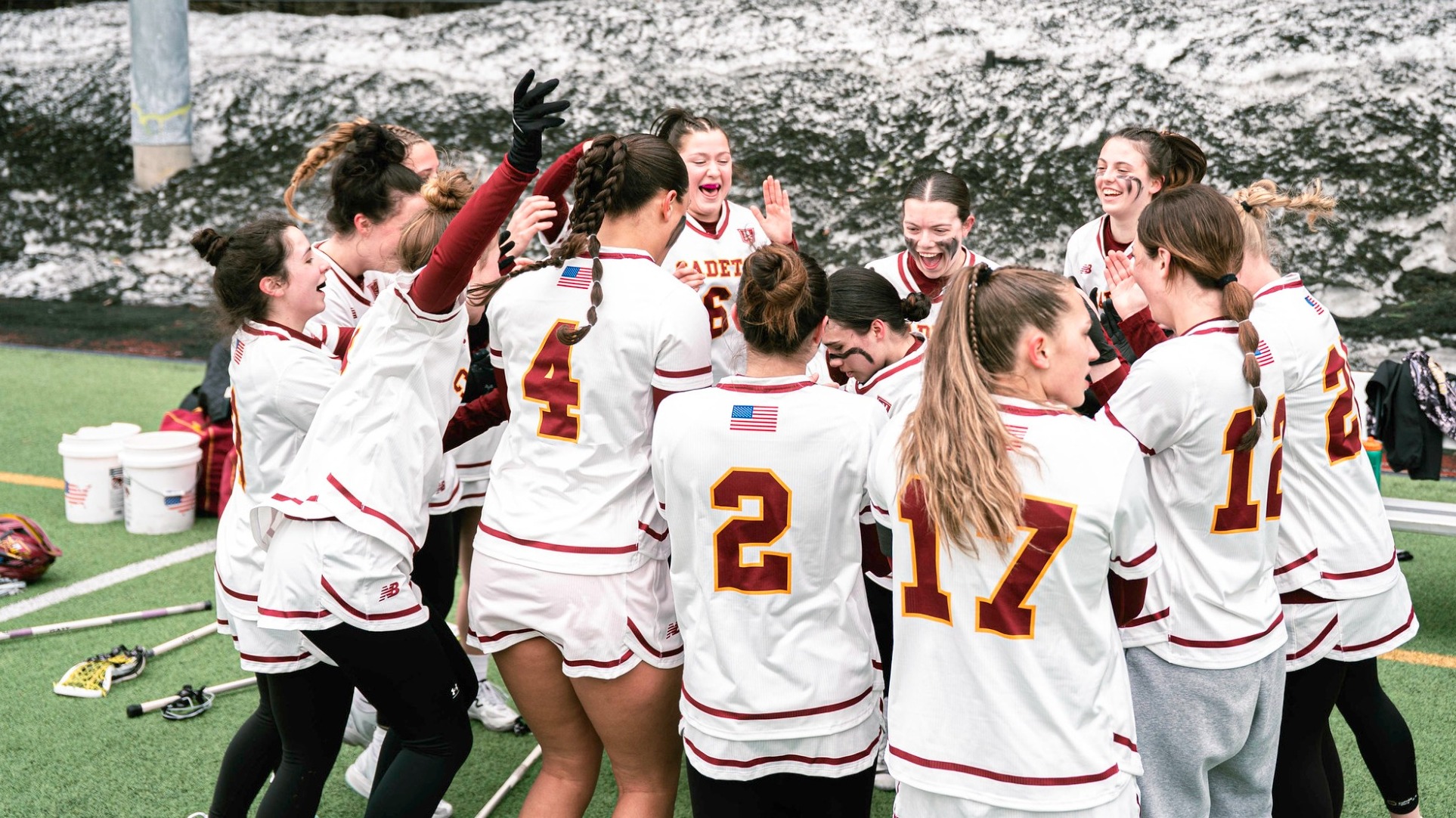 2026 WLAX - huddle photo