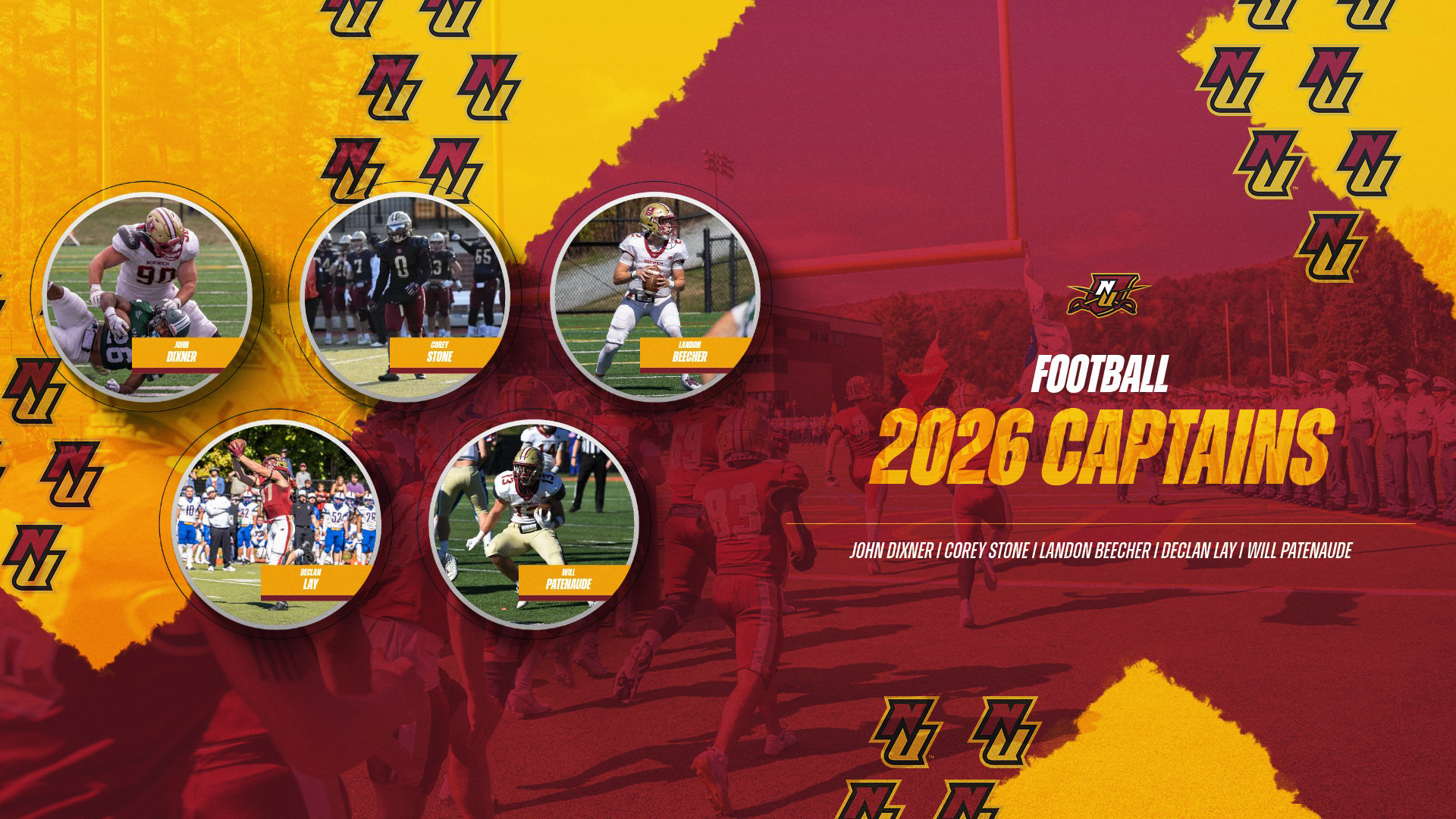 2026 FOOTBALL - captains graphic