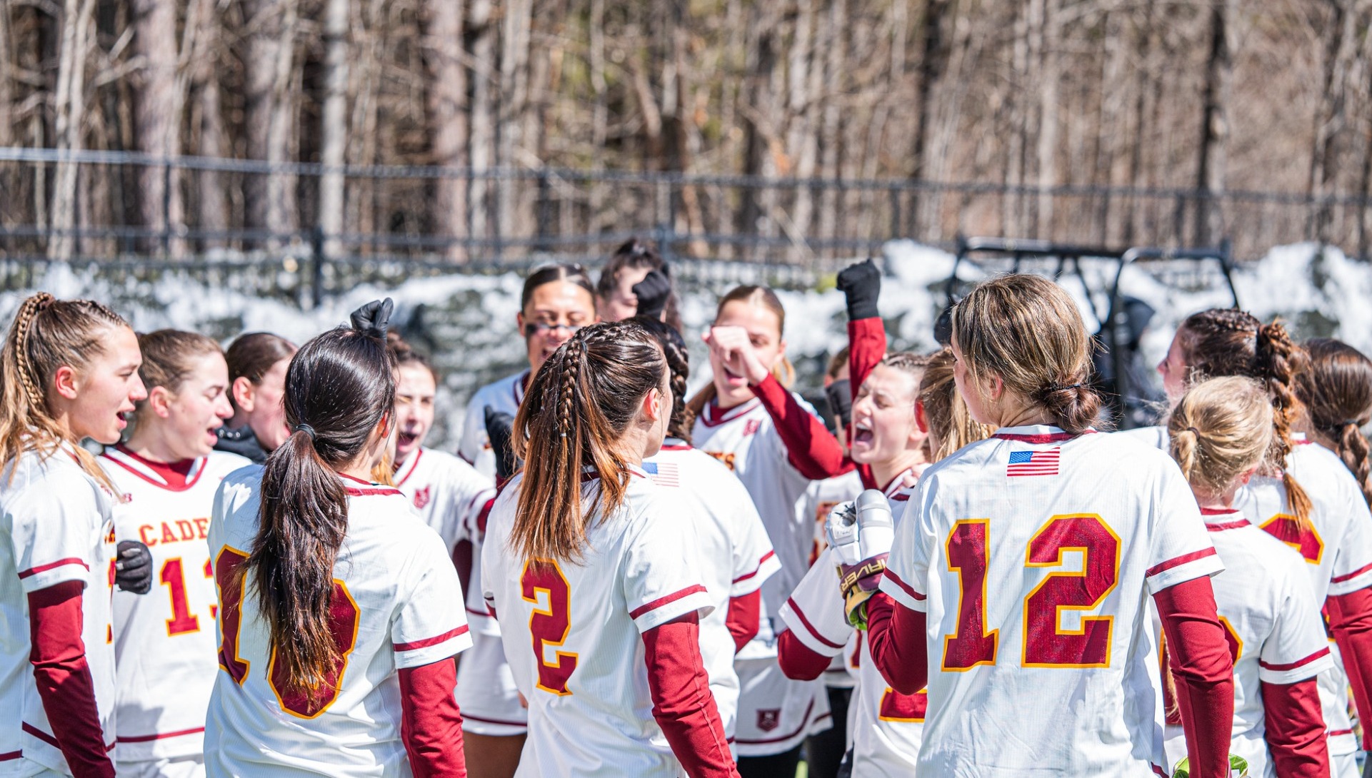 2026 WLAX - huddle photo