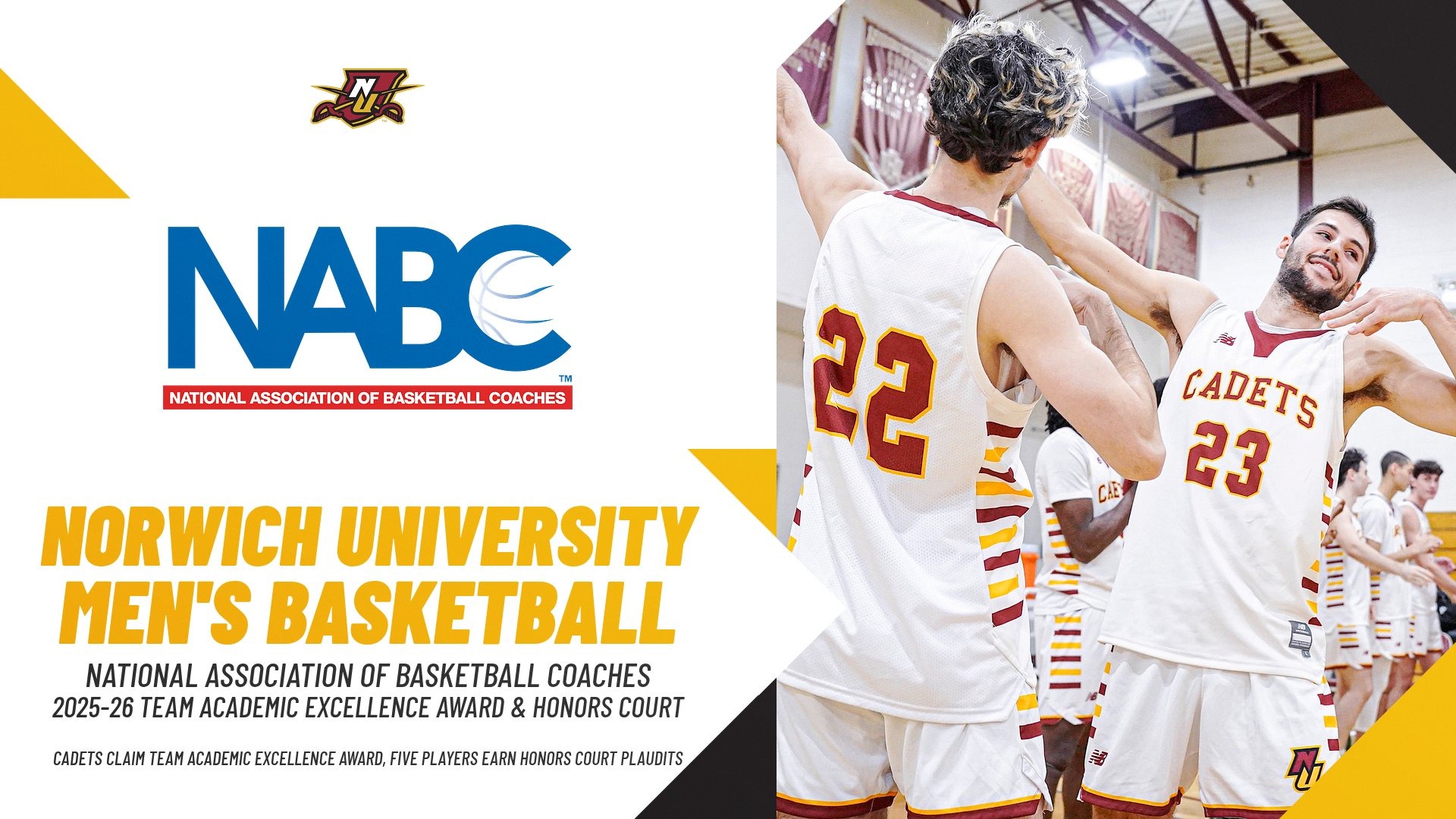  2026 MBB - NABC TEAM ACADEMIC AWARD