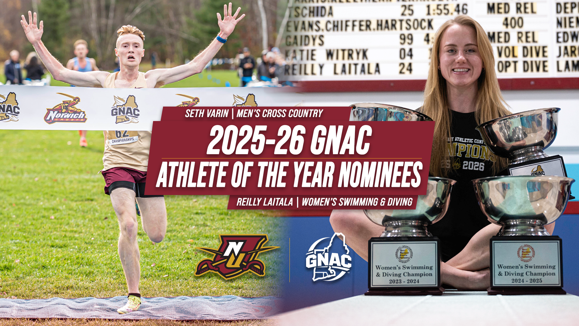 2025-26 GNAC ATHLETE OF THE YEAR NOMINATIONS