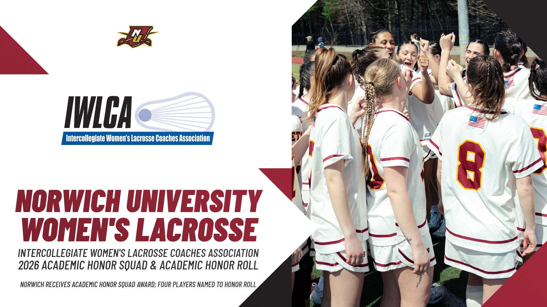 2026 WLAX - IWLCA HONOR ROLL & HONOR SQUAD GRAPHIC