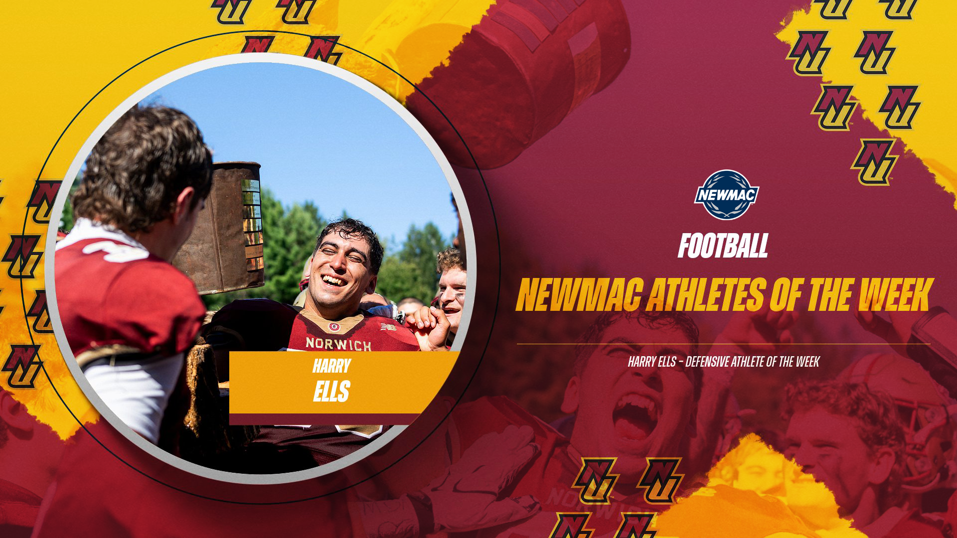 2026 FB - Ells NEWMAC Defensive AotW